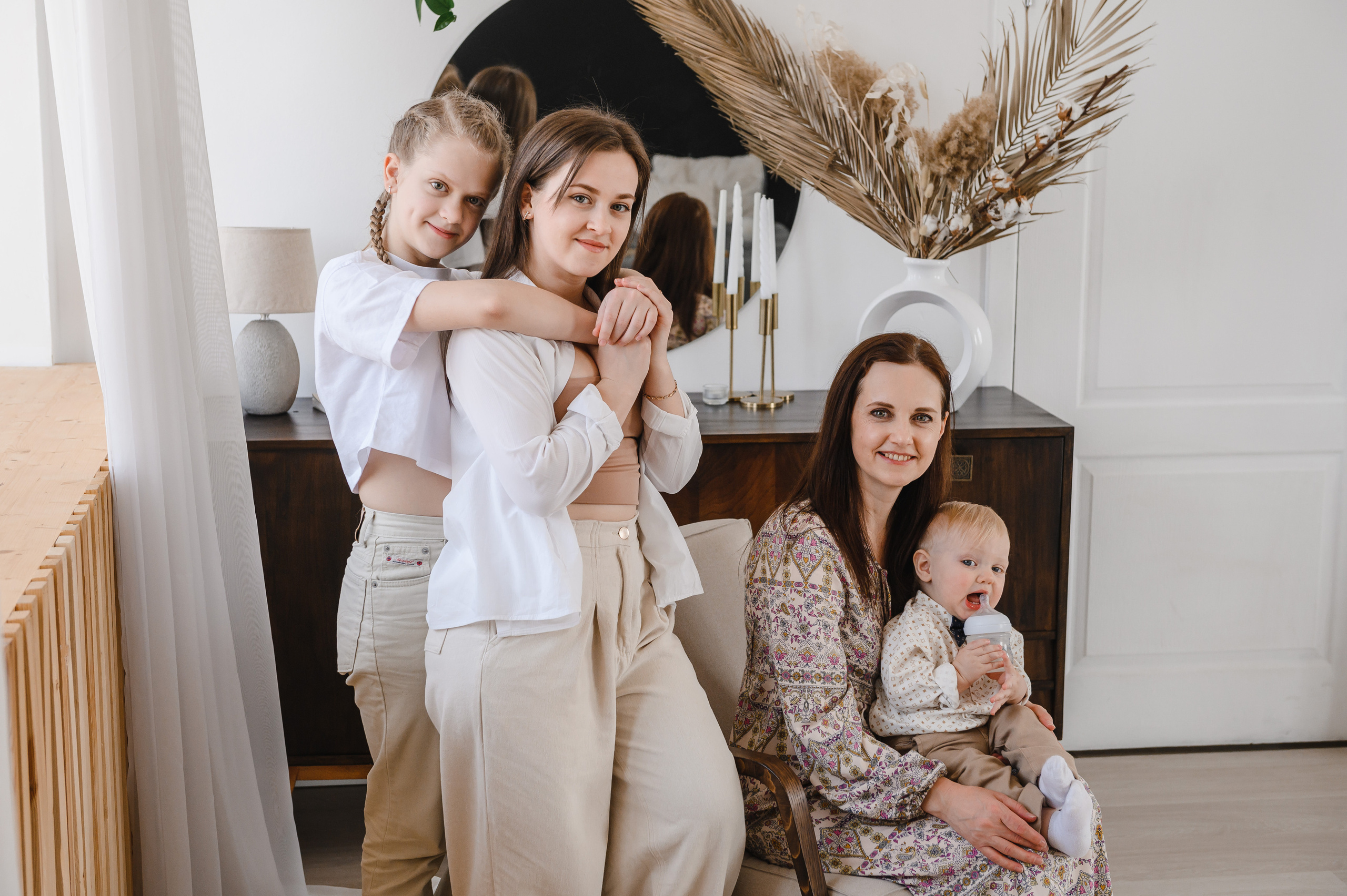 Семейная фотосессия в студии. Свадебный и семейный фотограф в Ставрополе Роман Иванов