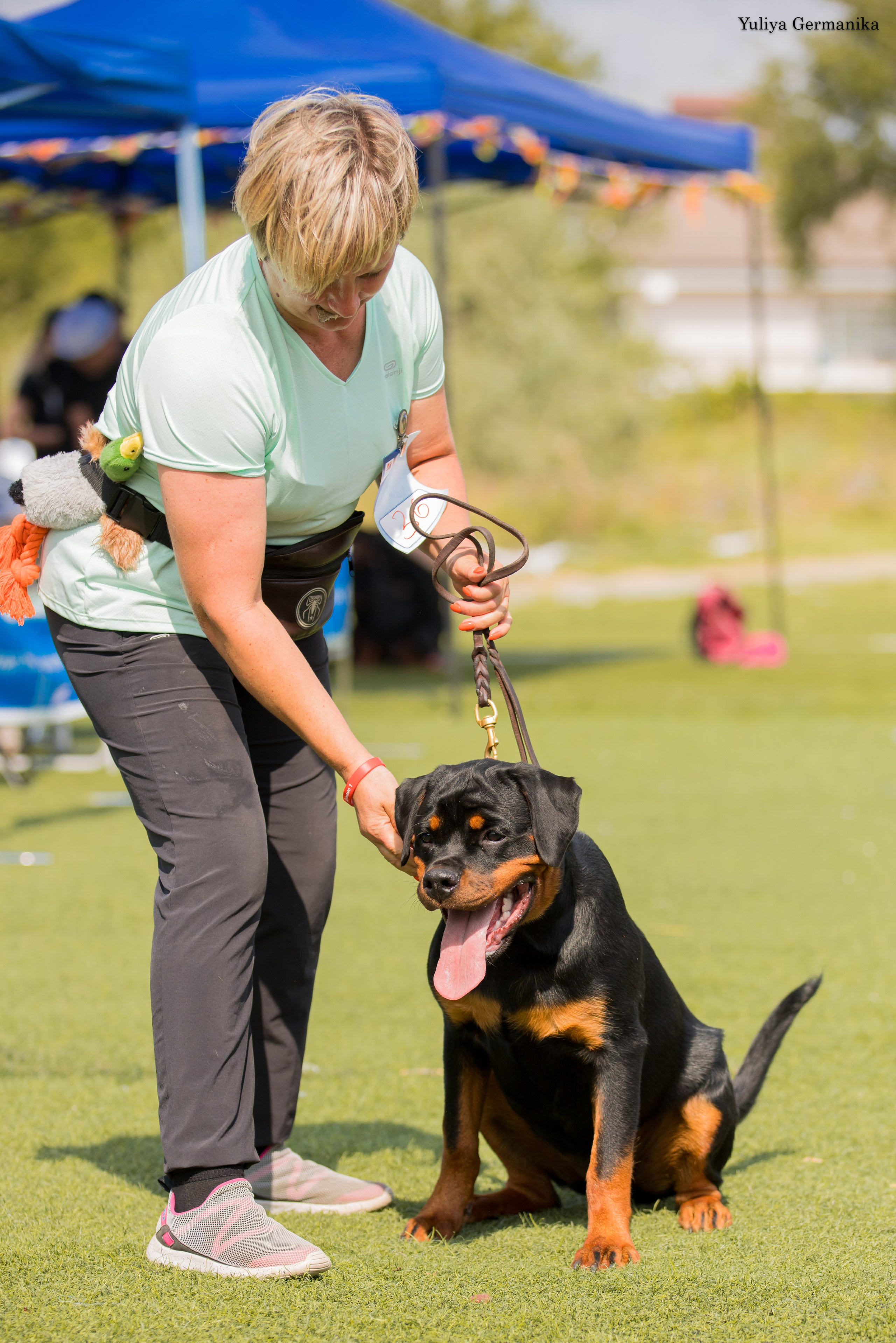 Анапа 16-17.09.2023 моно ротвейлеров. Фотограф-анималист Юлия Германика