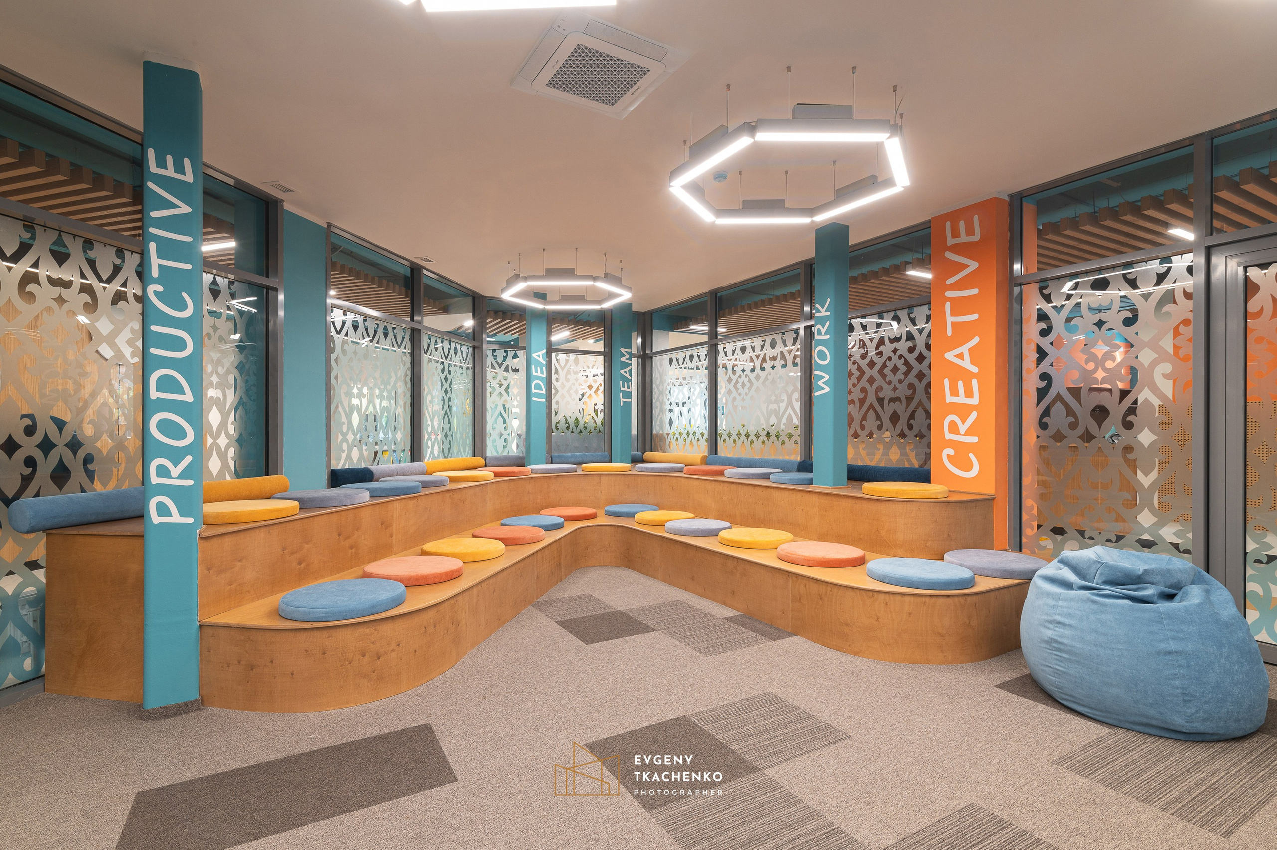 Дворец творчества Kausar. Архитектурный и интерьерный фотограф в Казахстане