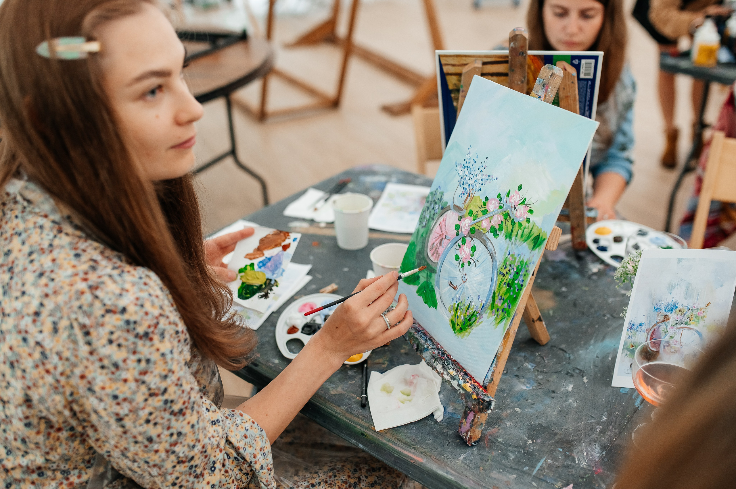 Арт-девичник. Семейный и детский фотограф в Туле