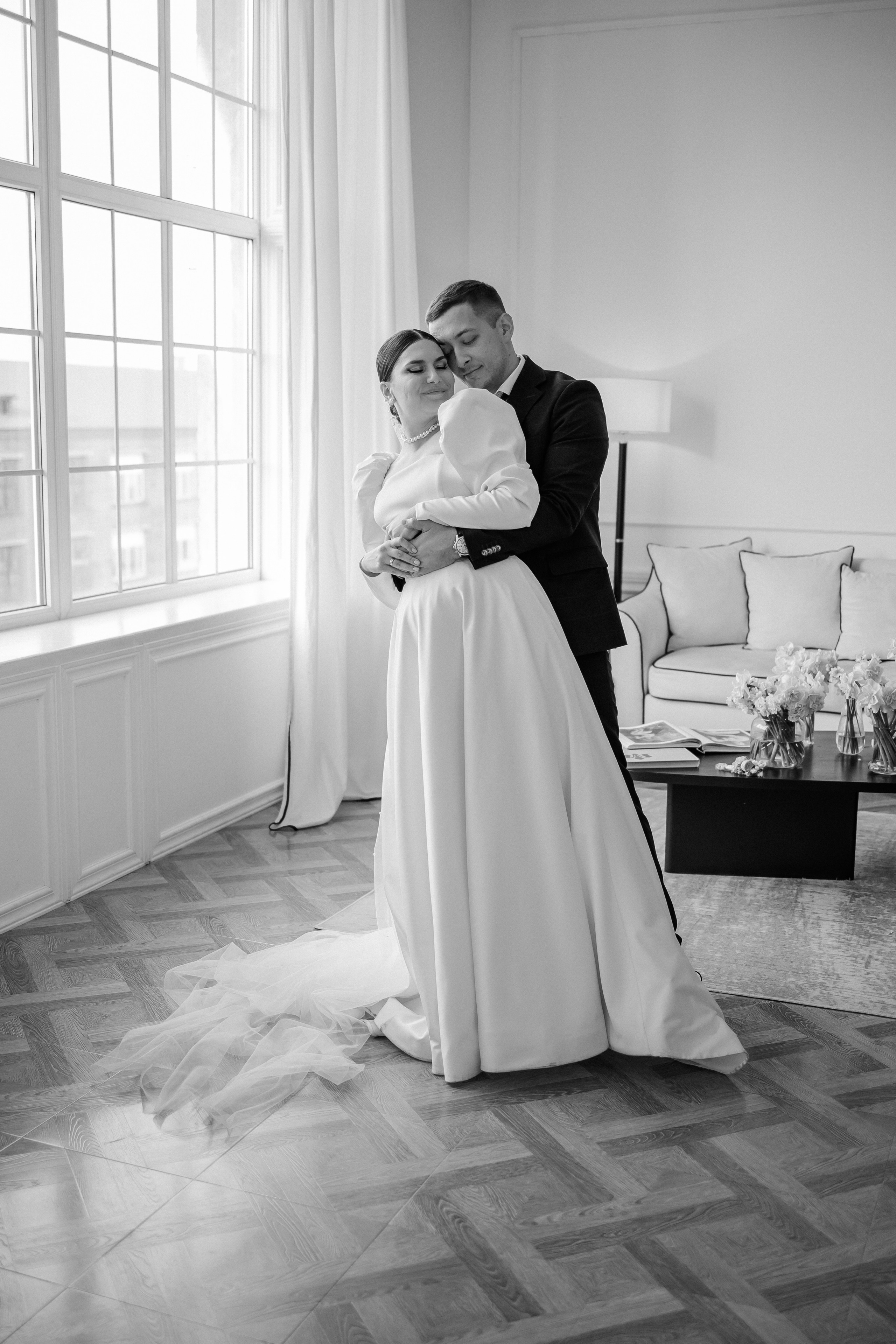 Яна и Святослав. Свадебный день. Свадебная фотография. Арина Рубах