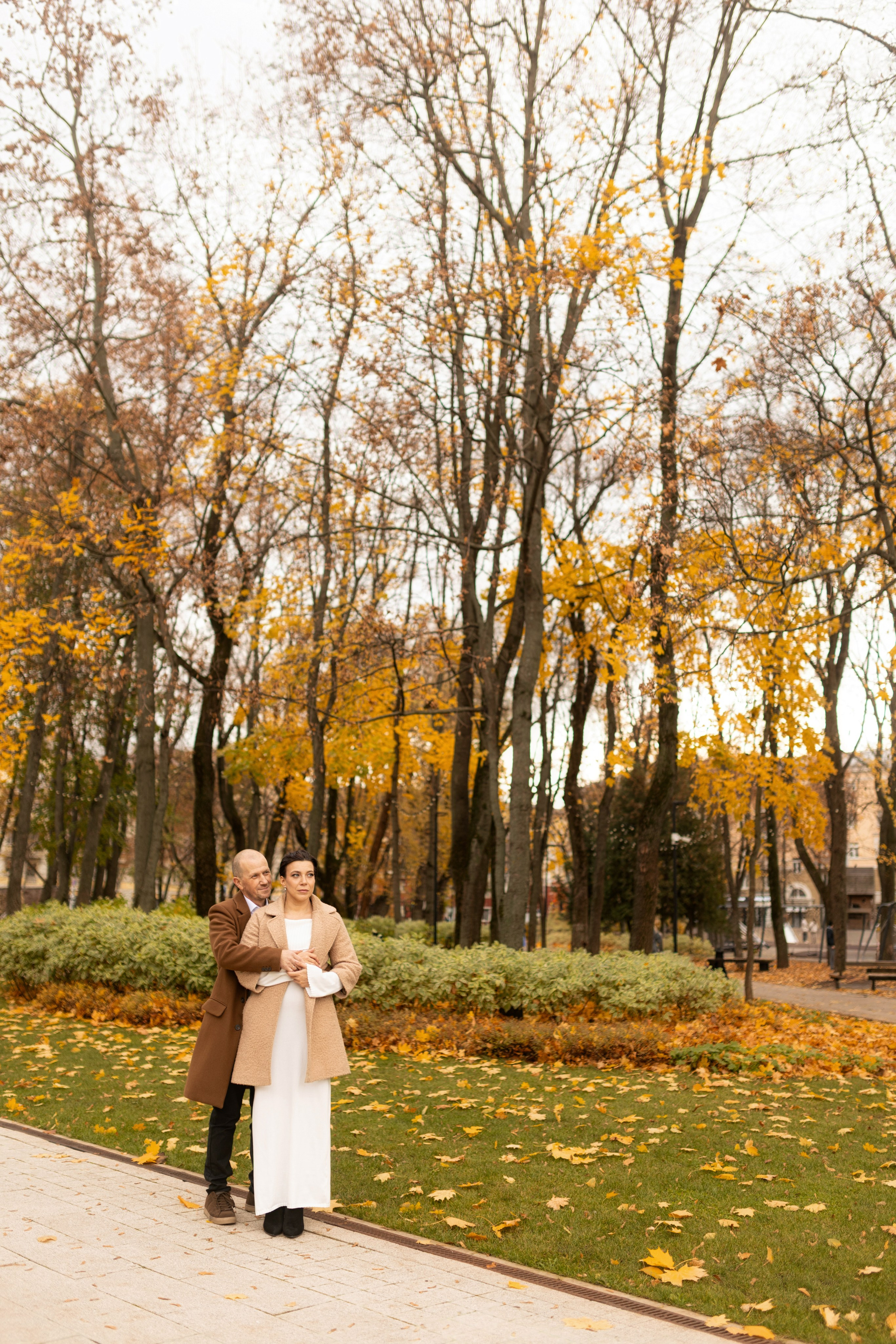 Алексей и Евгения. Свадебная прогулка в позднем октябре. Дмитрий Шульгин, портретный фотограф в Воронеже