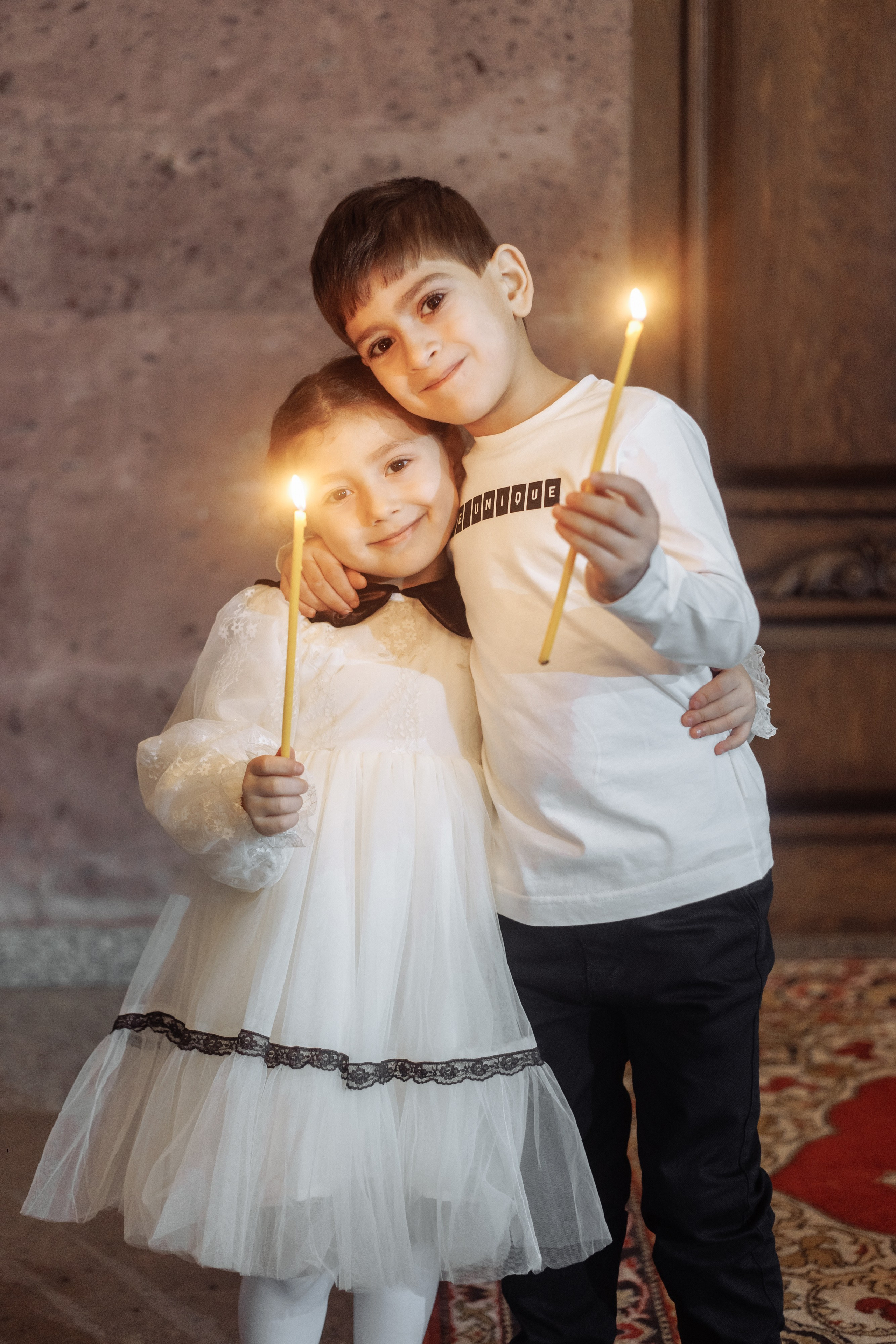 Крестины и день рождения. Семейный фотограф на крещение и венчание