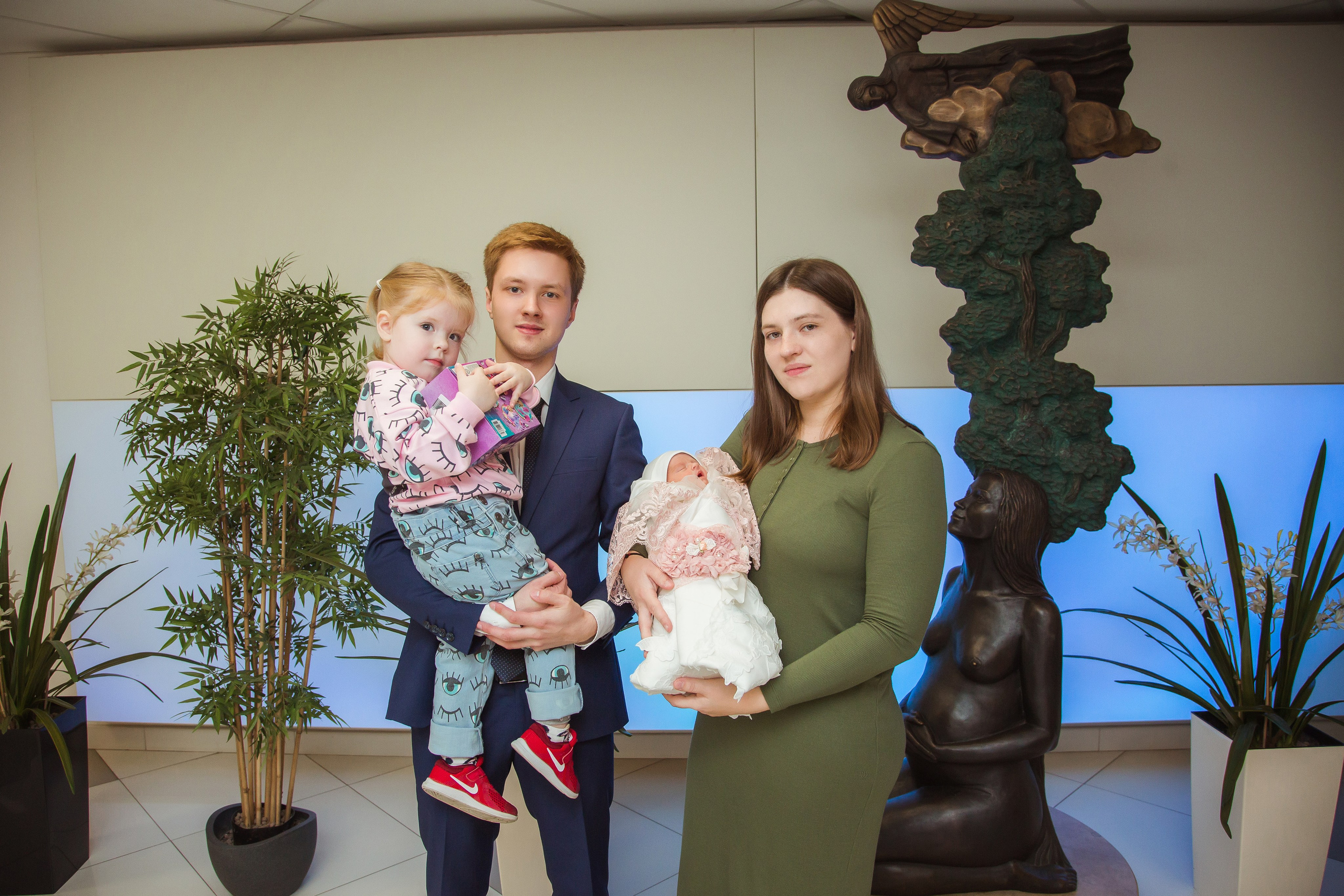 Выписка Серафимы. Фотограф на Крещение, семейный фотограф в Москве