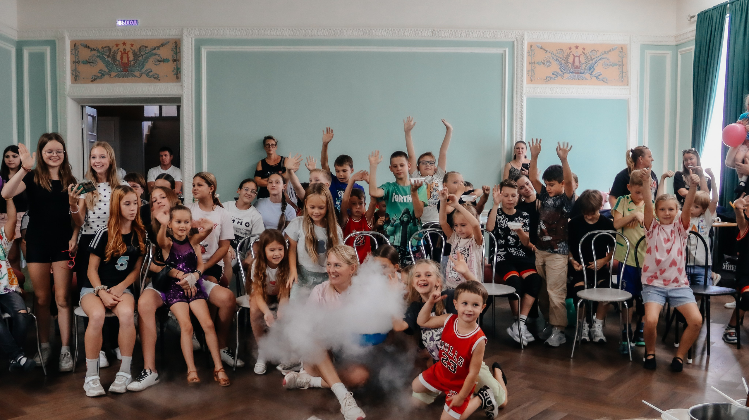 Шоу с жидким азотом. Семейный и детский фотограф в Славгороде Анастасия Винс