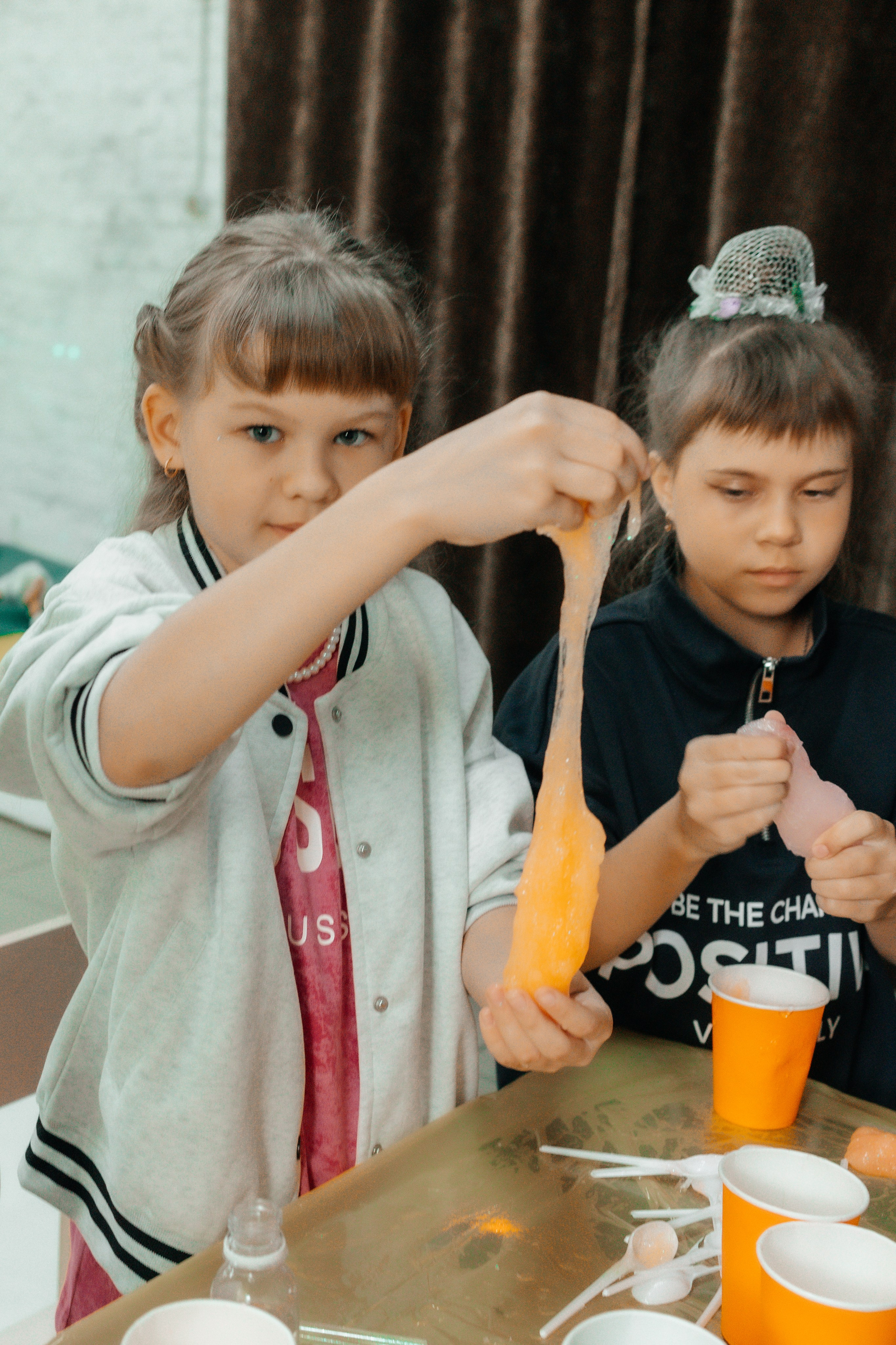 День рождение Каролины/Слайм вечеринка. Семейный и детский фотограф в Славгороде Анастасия Винс