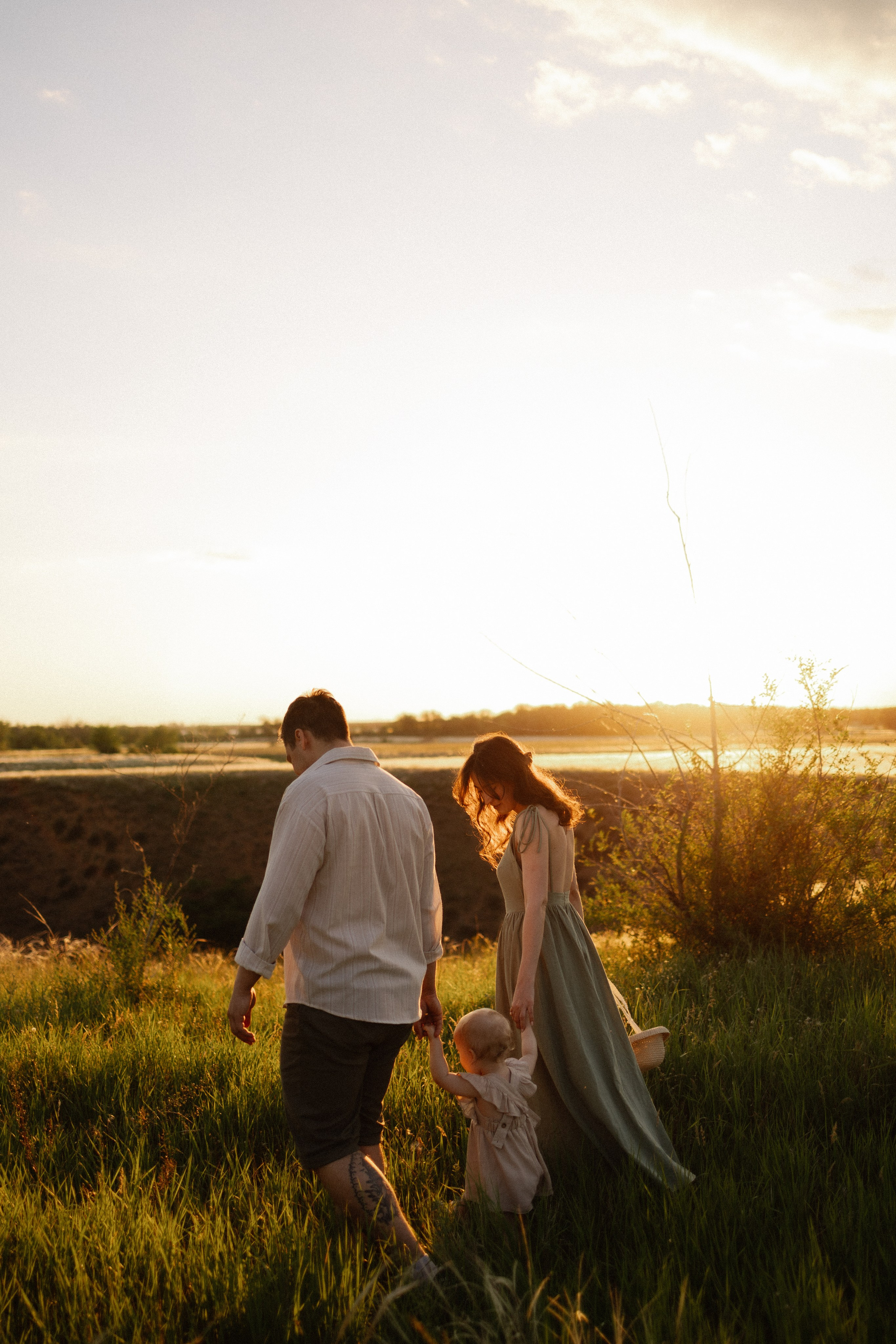 На закате солнца. Свадебный и семейный фотограф Волгоград Наталья Алексеева