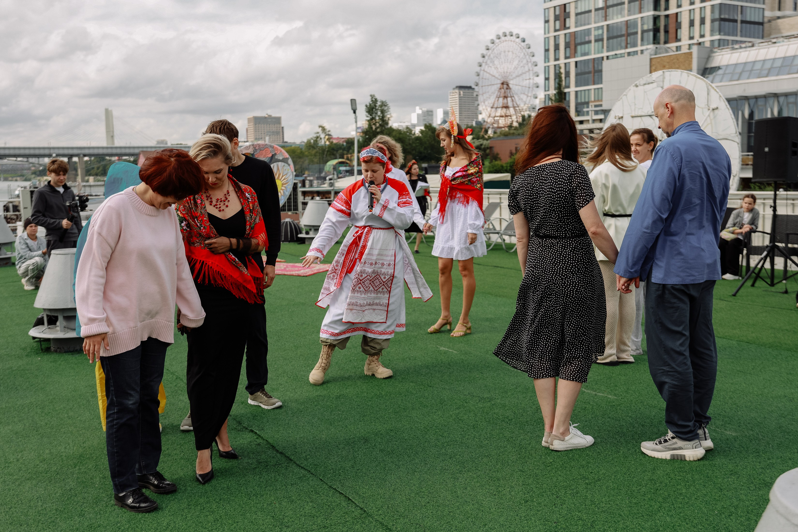 Модный показ «А-ля русс». Фотограф Юлия Мальцева