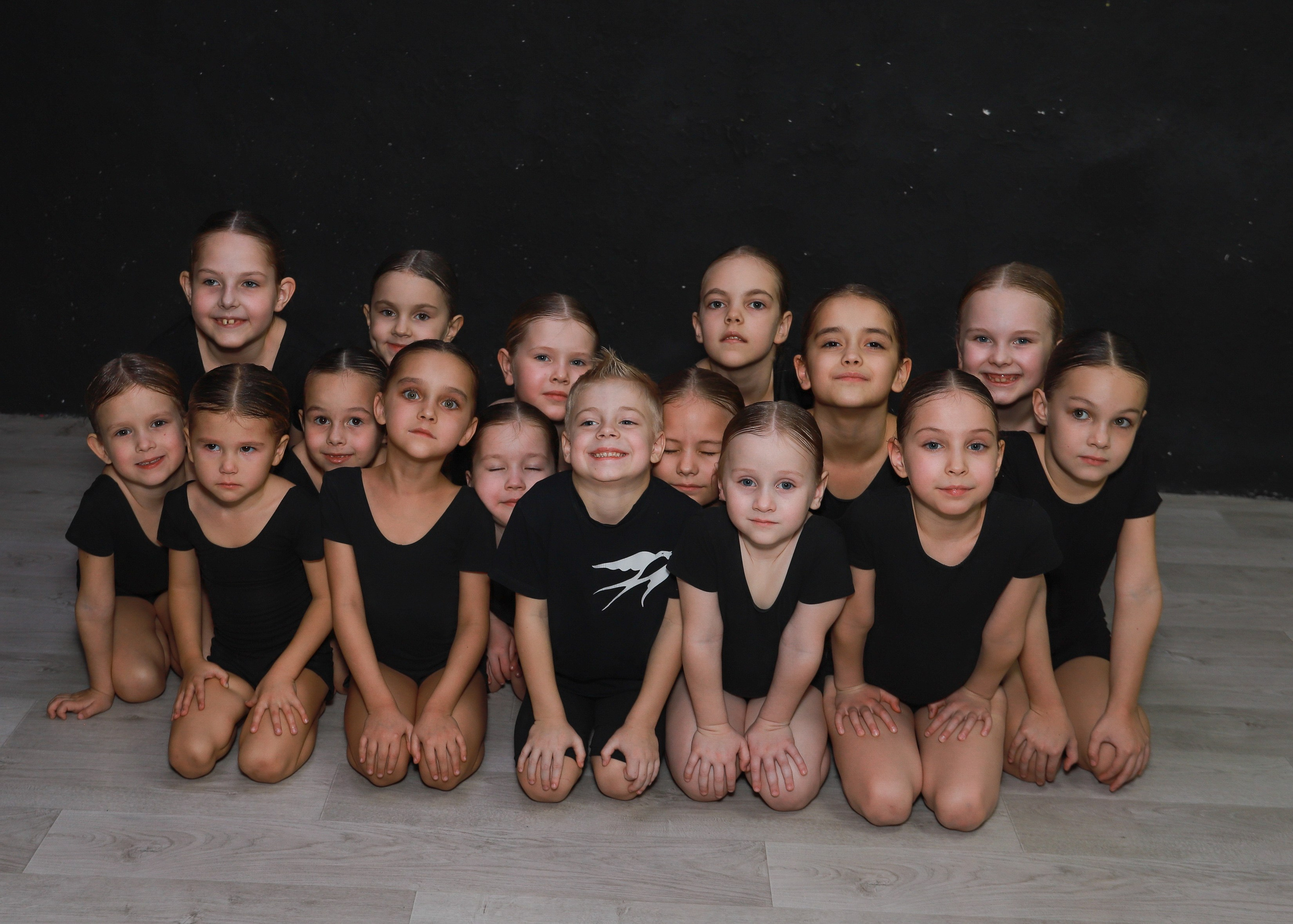 Младшие в студии. Фотограф Юлия Мальцева