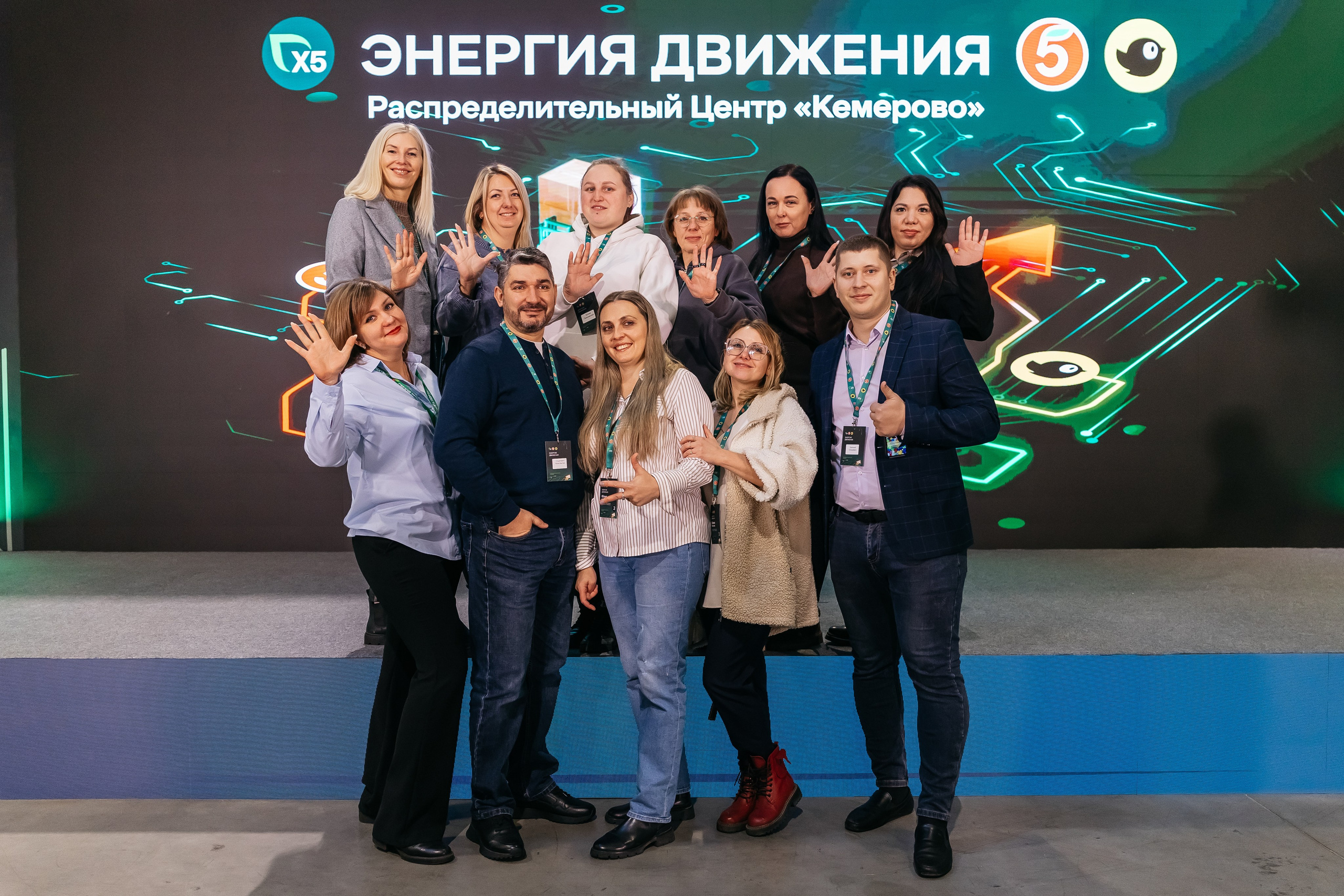 Открытие распределительного центра «Пятёрочки» и «Чижик» в городе Кемерово. Фотограф Кемерово | Сергей