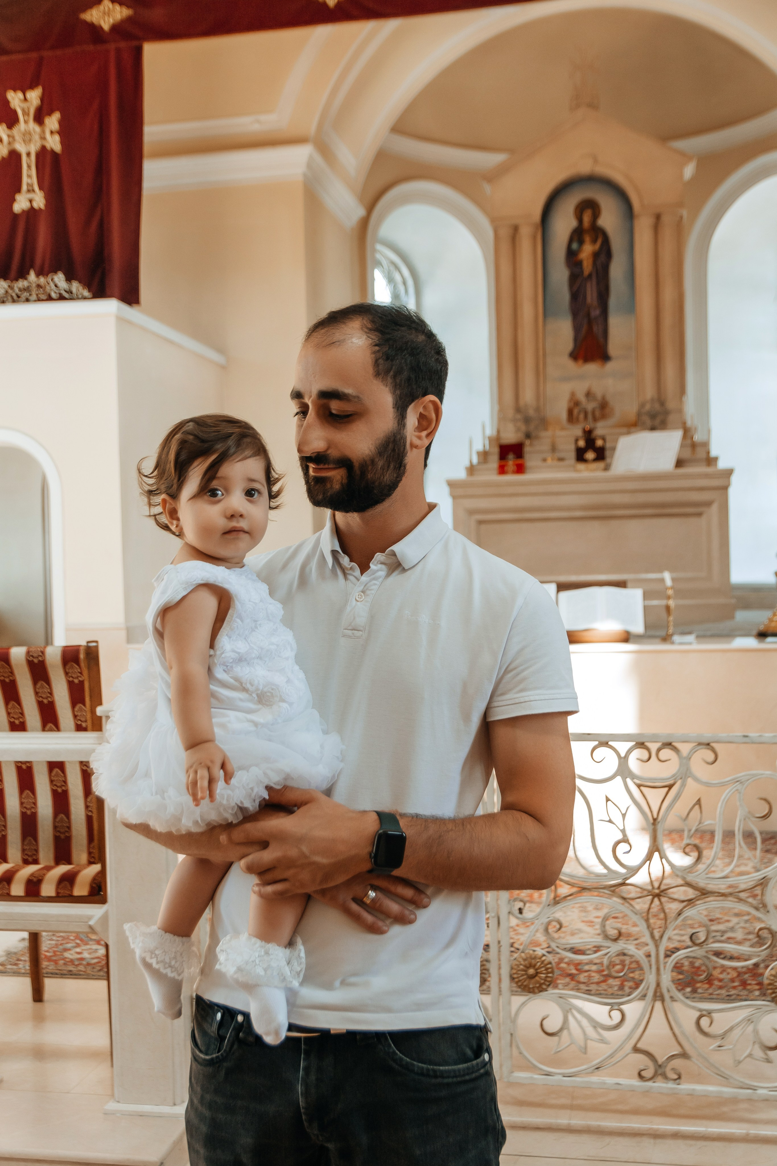 Крещение Евы церковь Сурб Хач. Семейный и детский фотограф Кущ Наташа