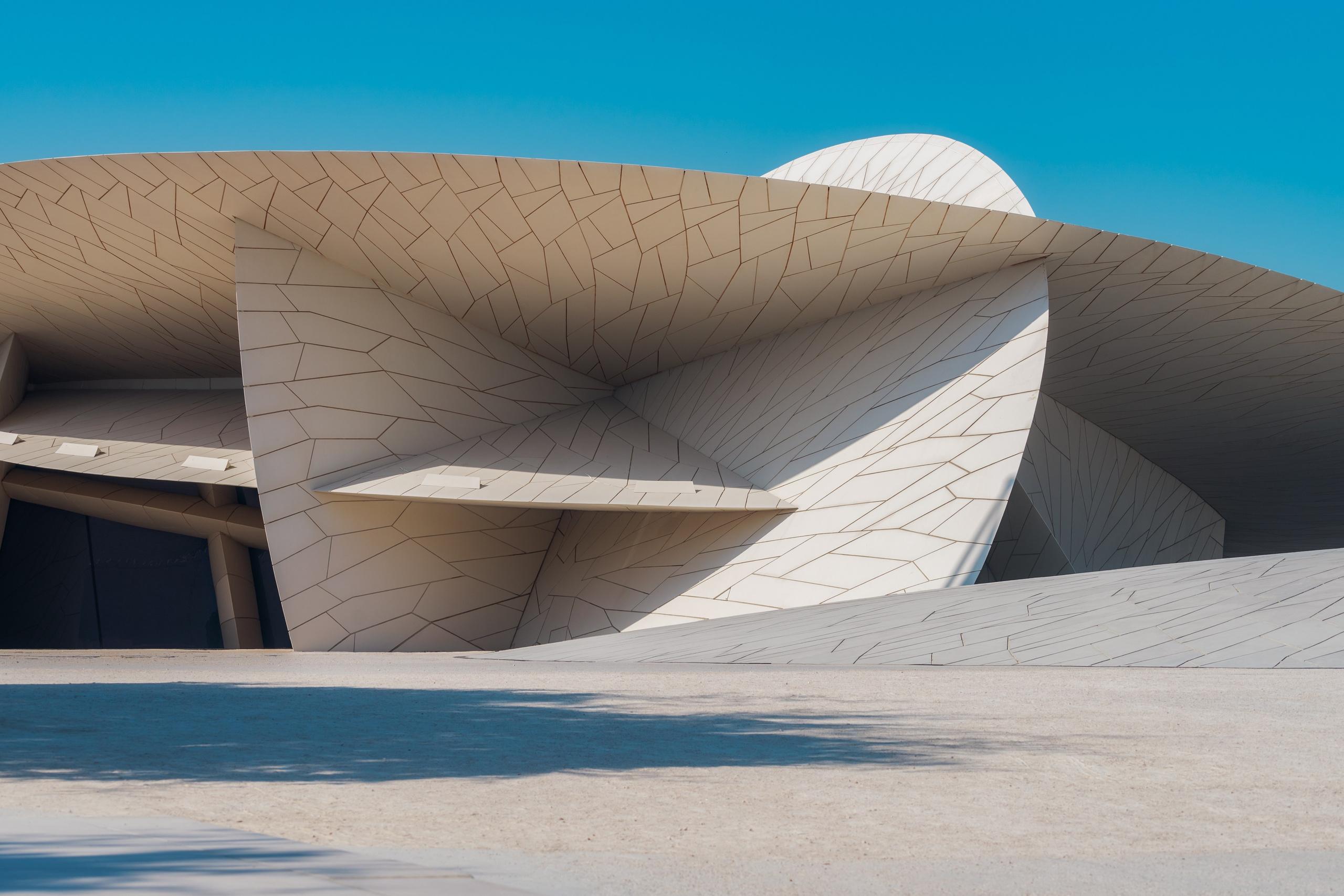 National Museum of Qatar | Doha. Архитектурный фотограф Кирилл Цыбенко. Работаю в Москве, по всей России и Миру