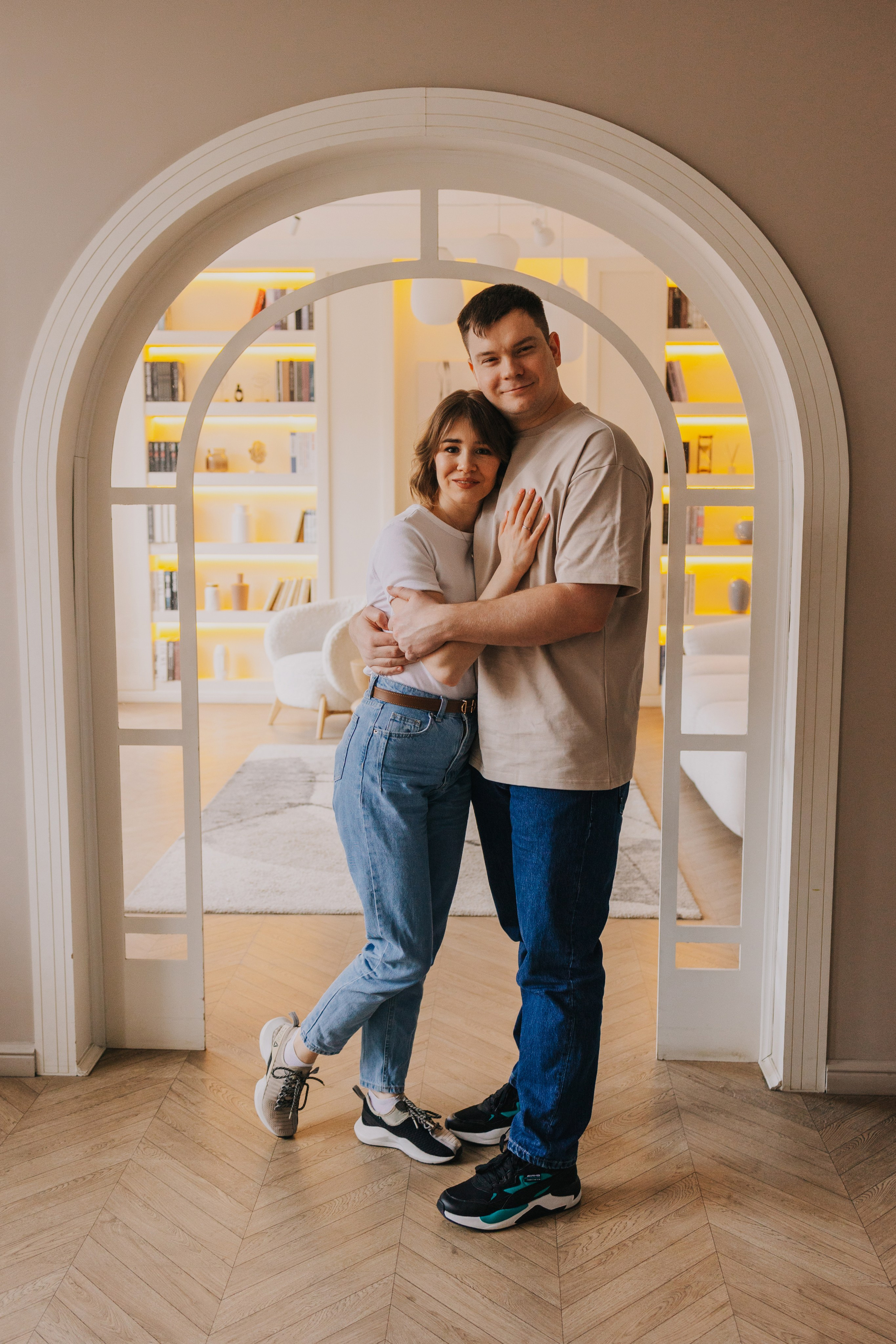 Большая семья. Домашняя фотосессия