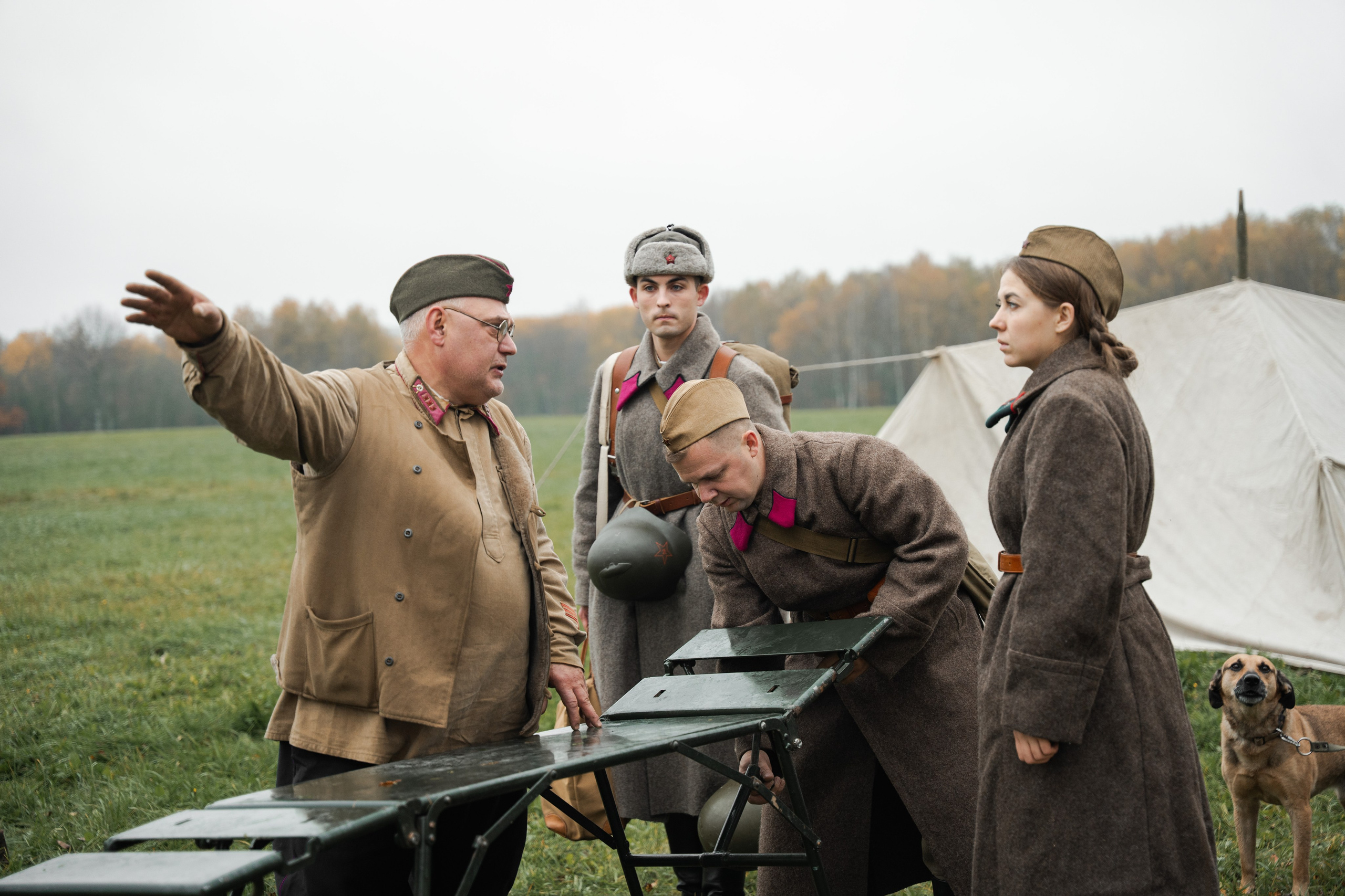 «Москва за нами» — реконструкция битвы в Подмосковье, п. Бородино. Свадебный фотограф Виктория Баталина