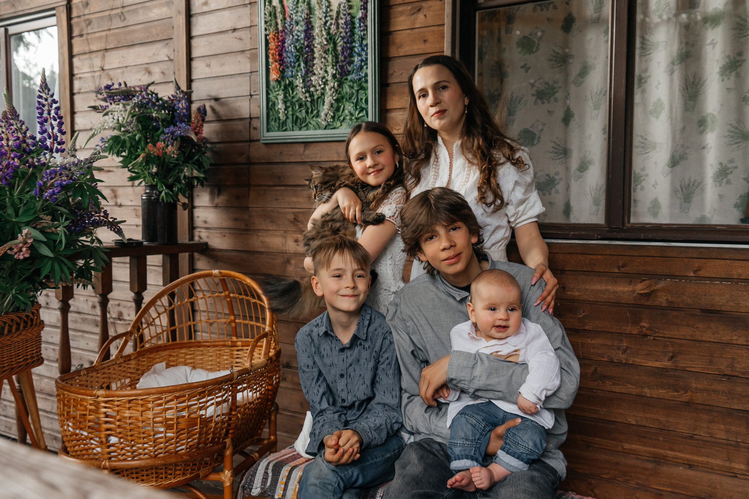 Мой дом — моя крепость. Портретный и семейный фотограф Ксения Казанцева