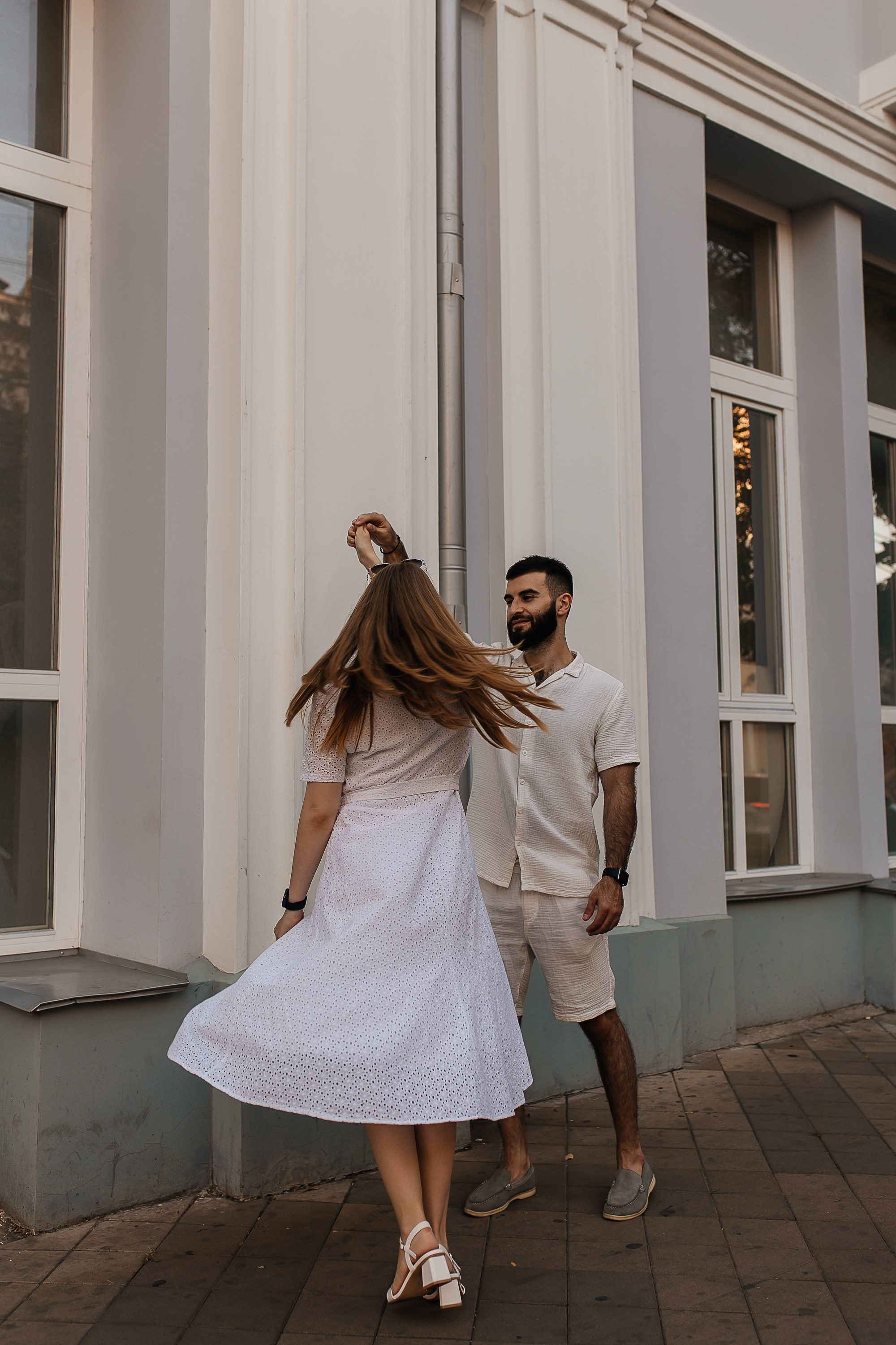 Прогулка по центру Краснодара. Свадебный и семейный фотограф Виолетта Сидельникова. Краснодар, Россия, Беларусь, Европа