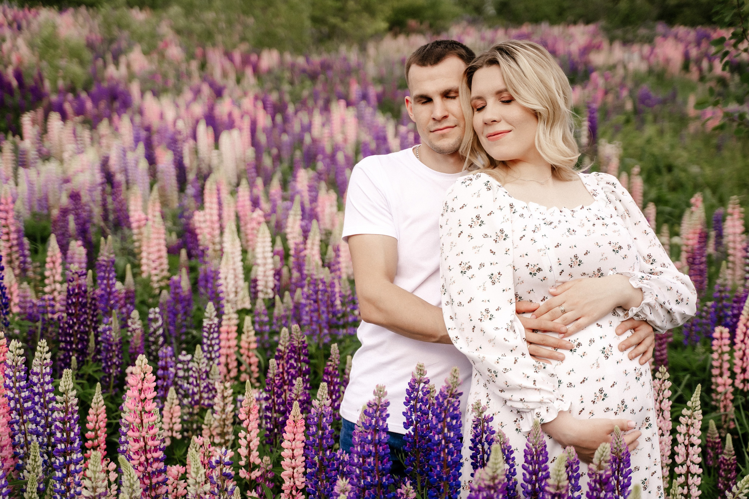 Беременность в люпинах