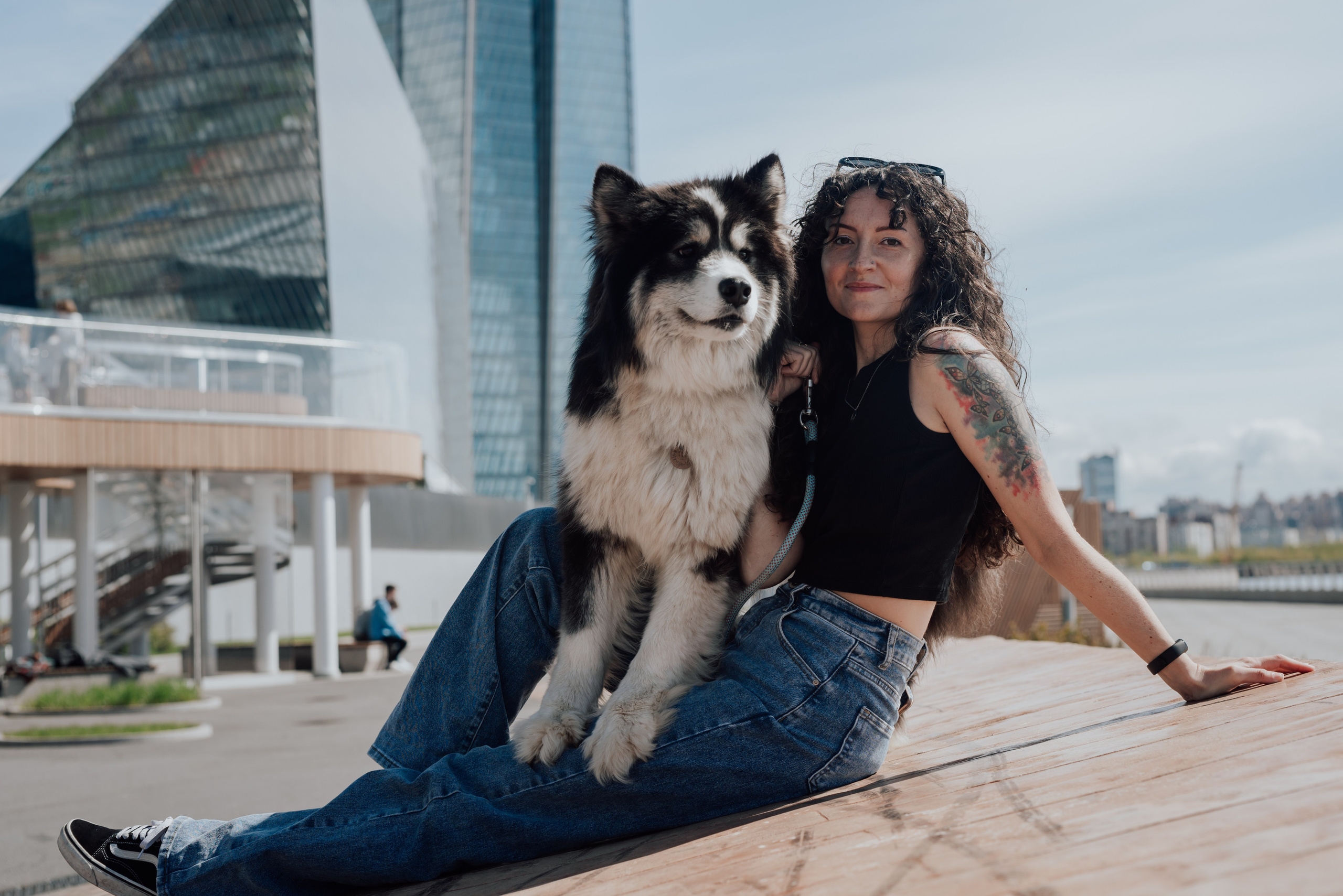 Фотодень с хаски. Фотограф в Санкт-Петербурге и Ленинградской области