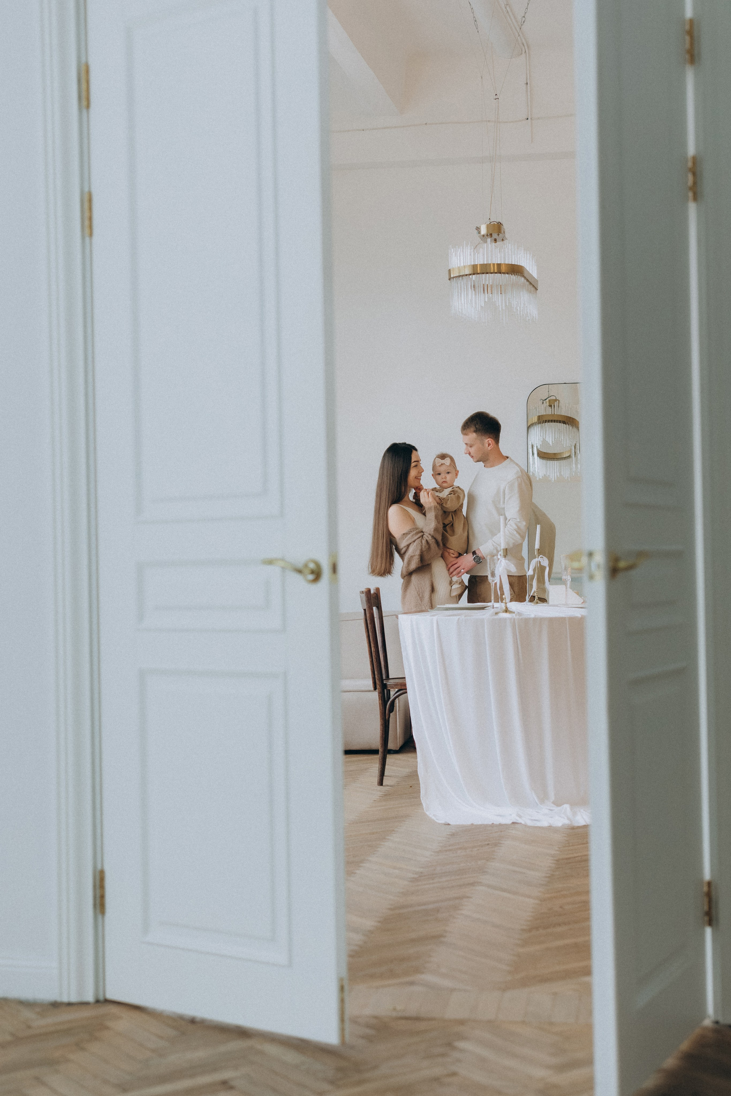 Семейная новогодняя фотосессия. Фотограф Москва Виктория-Антуанетта