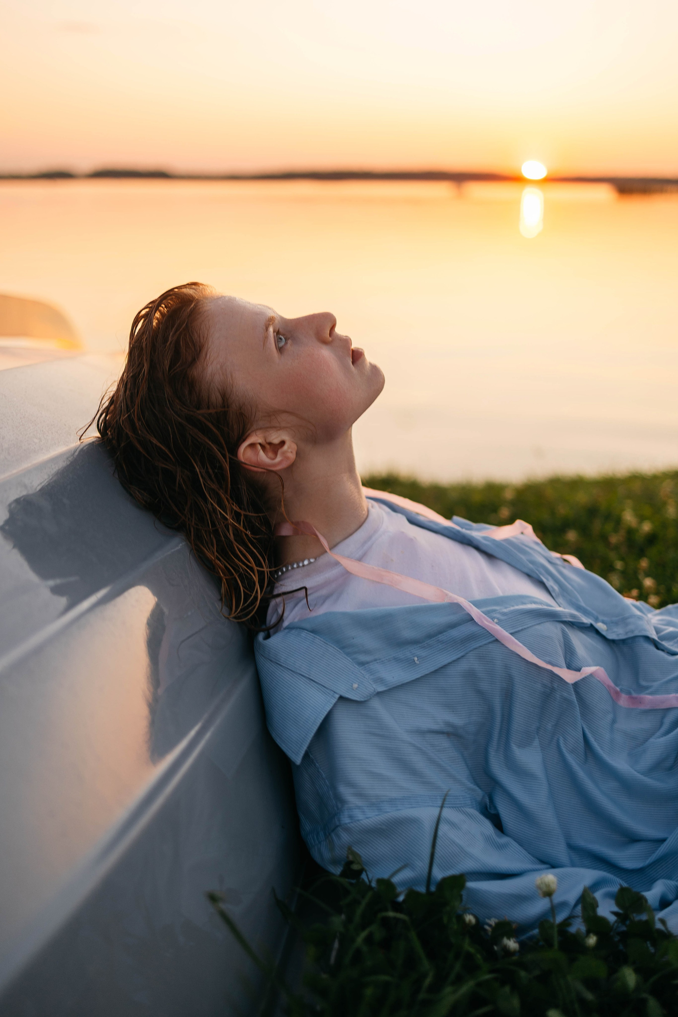 Лиза в Завидово. Закат. Фотограф в Твери Лагодная Яна