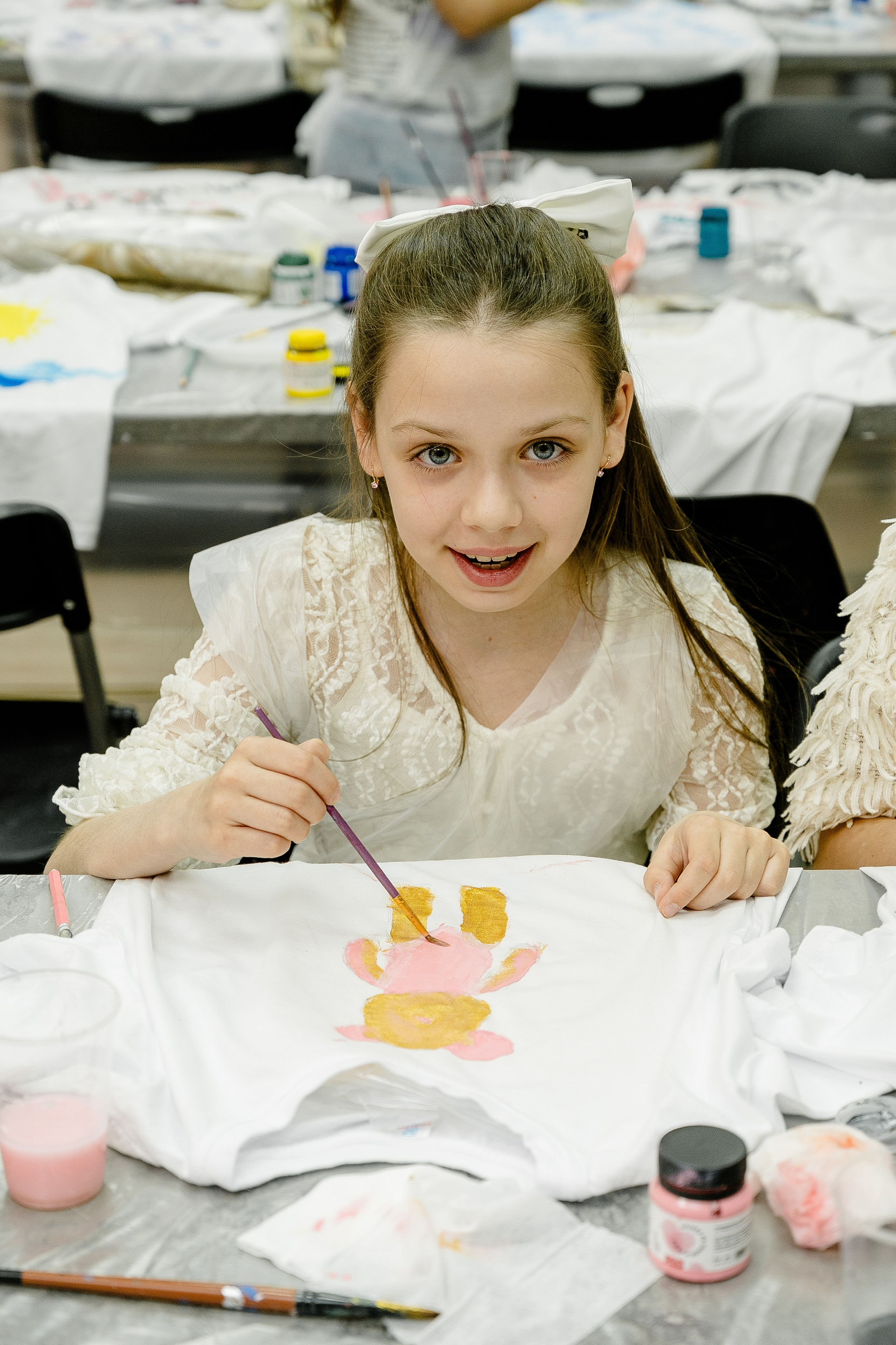 Детский День рождения. Мк роспись футболок. Alice_insomnia