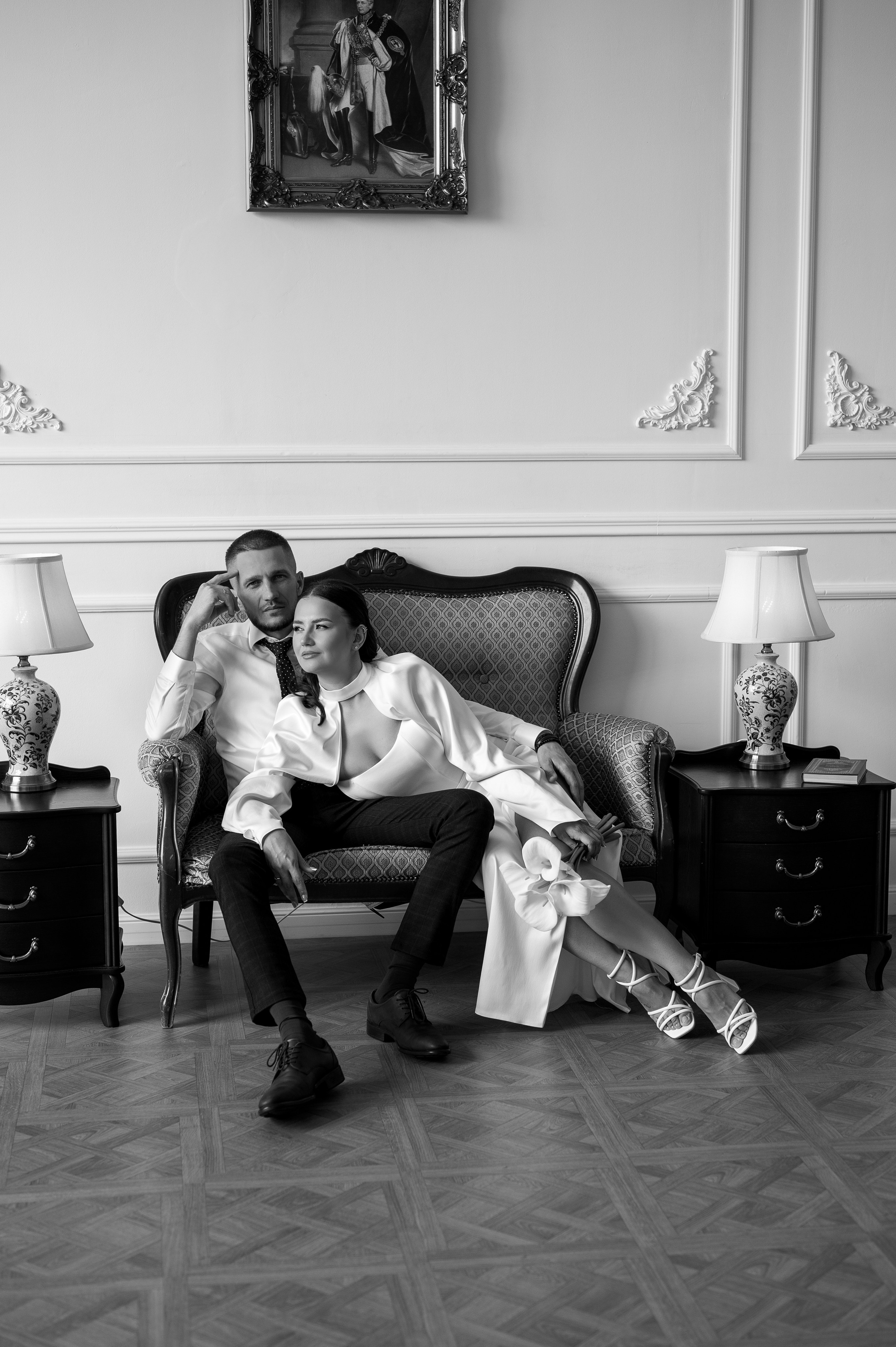 Свадебная фотосессия в студии. Свадебный и семейный фотограф в Краснодаре Алина Мельник