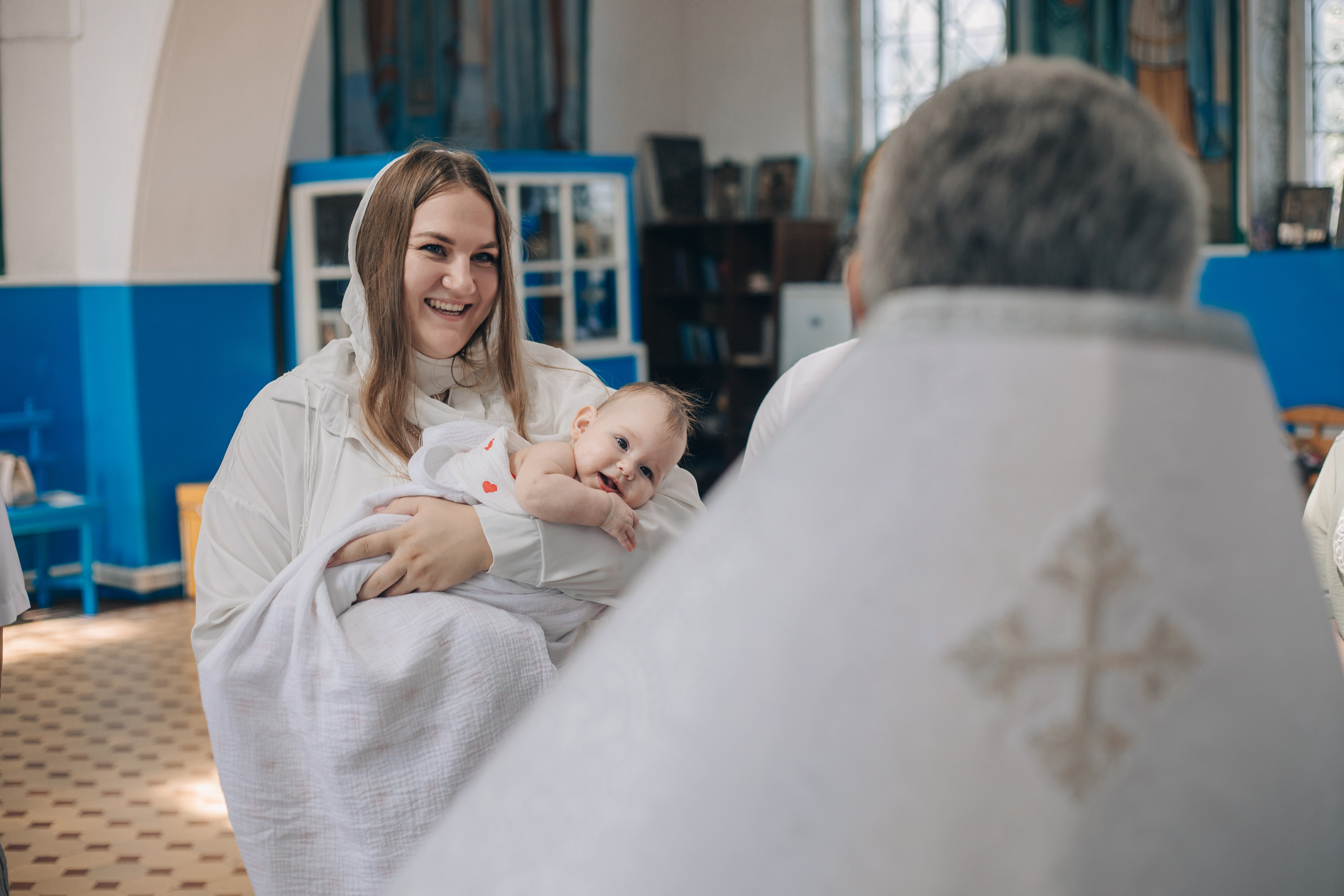 Фотосессия таинство крещения в Тихорецке. Свадебный и семейный фотограф в Краснодарском крае Мария Данилкина