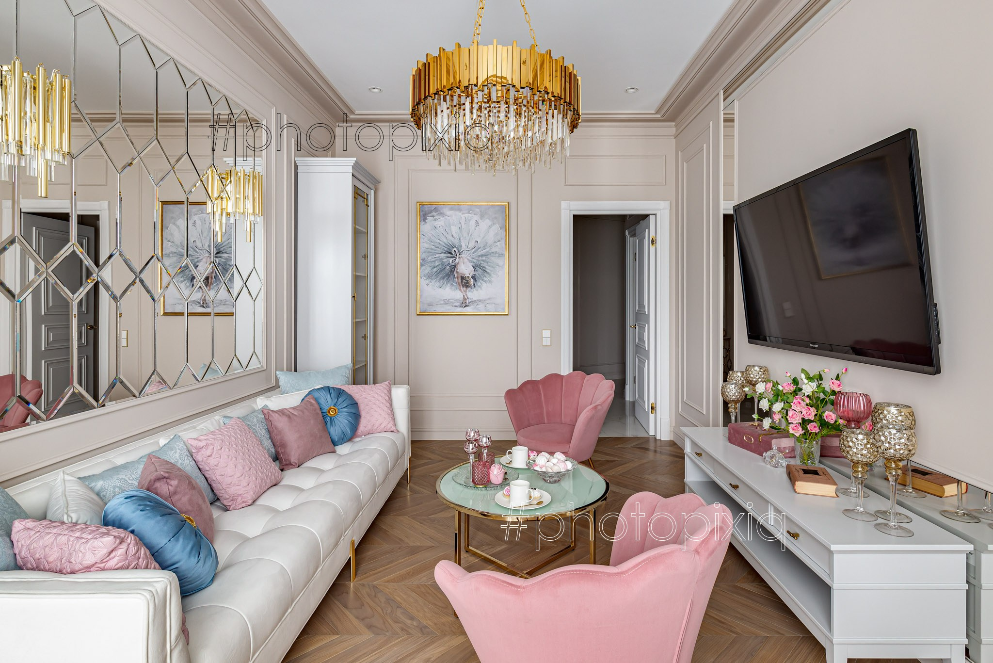 Интерьерная фотосъёмка квартиры на Тверской. Интерьерная съёмка и виртуальные туры — Интерьерный фотограф Кузнецов Сергей (photopixiq)