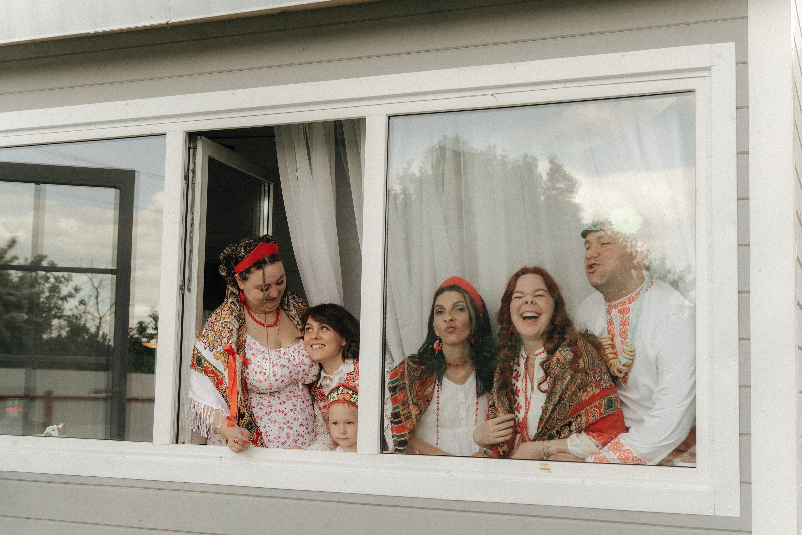 День Рождения в русском стиле. Alenasokolowa.ru