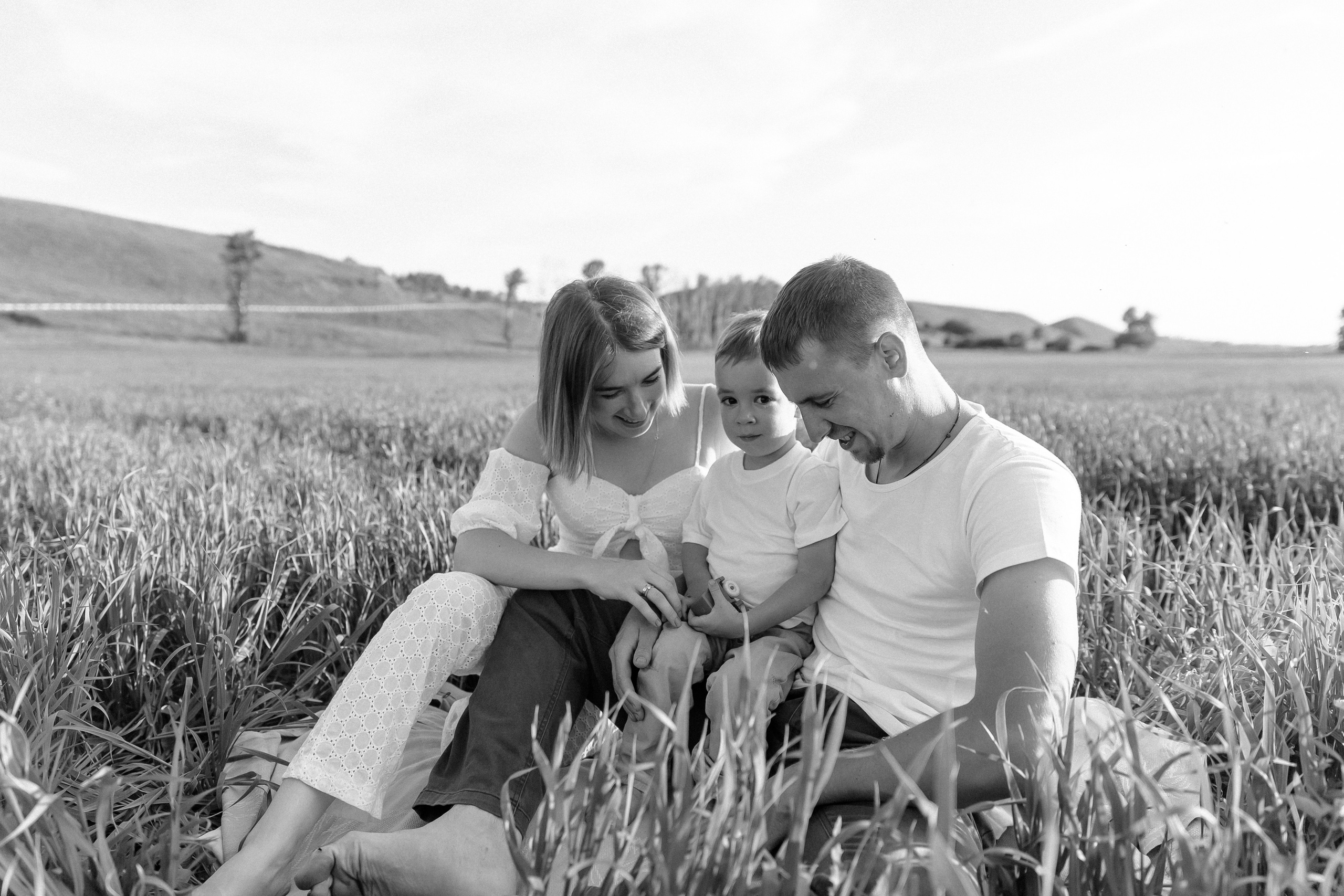 Виталя, Аня и Мирон. Фотограф Любовь Щербинина