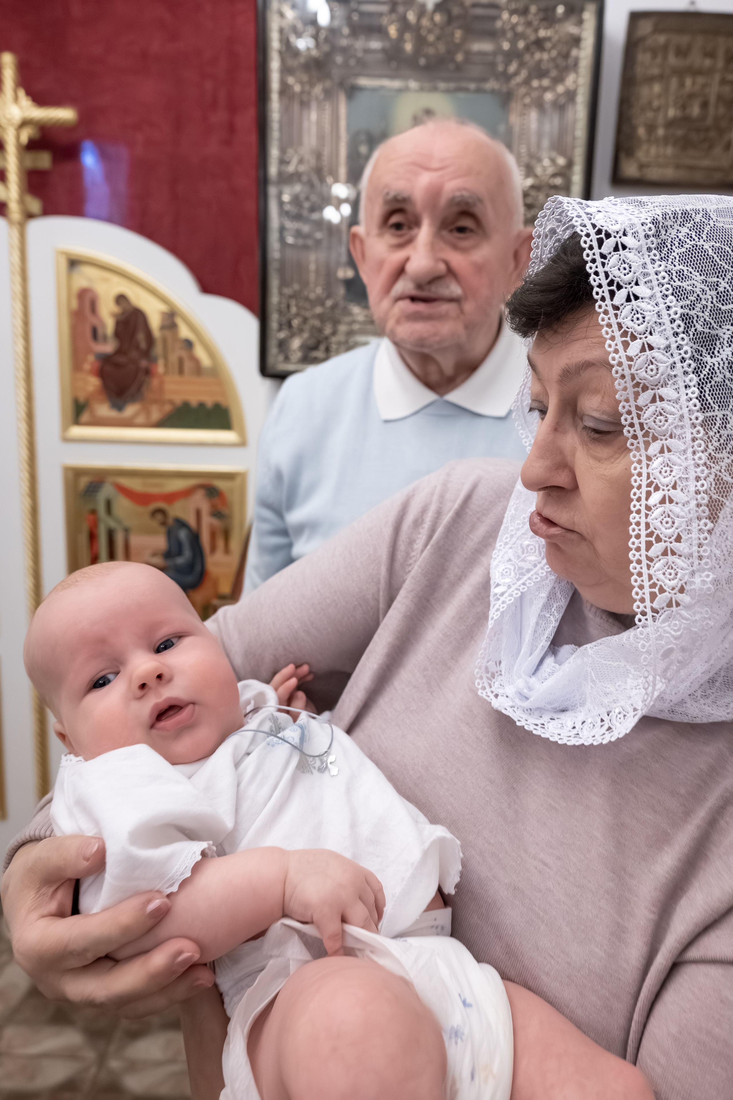 Крещение мл. Максима. Фотограф в Москве
