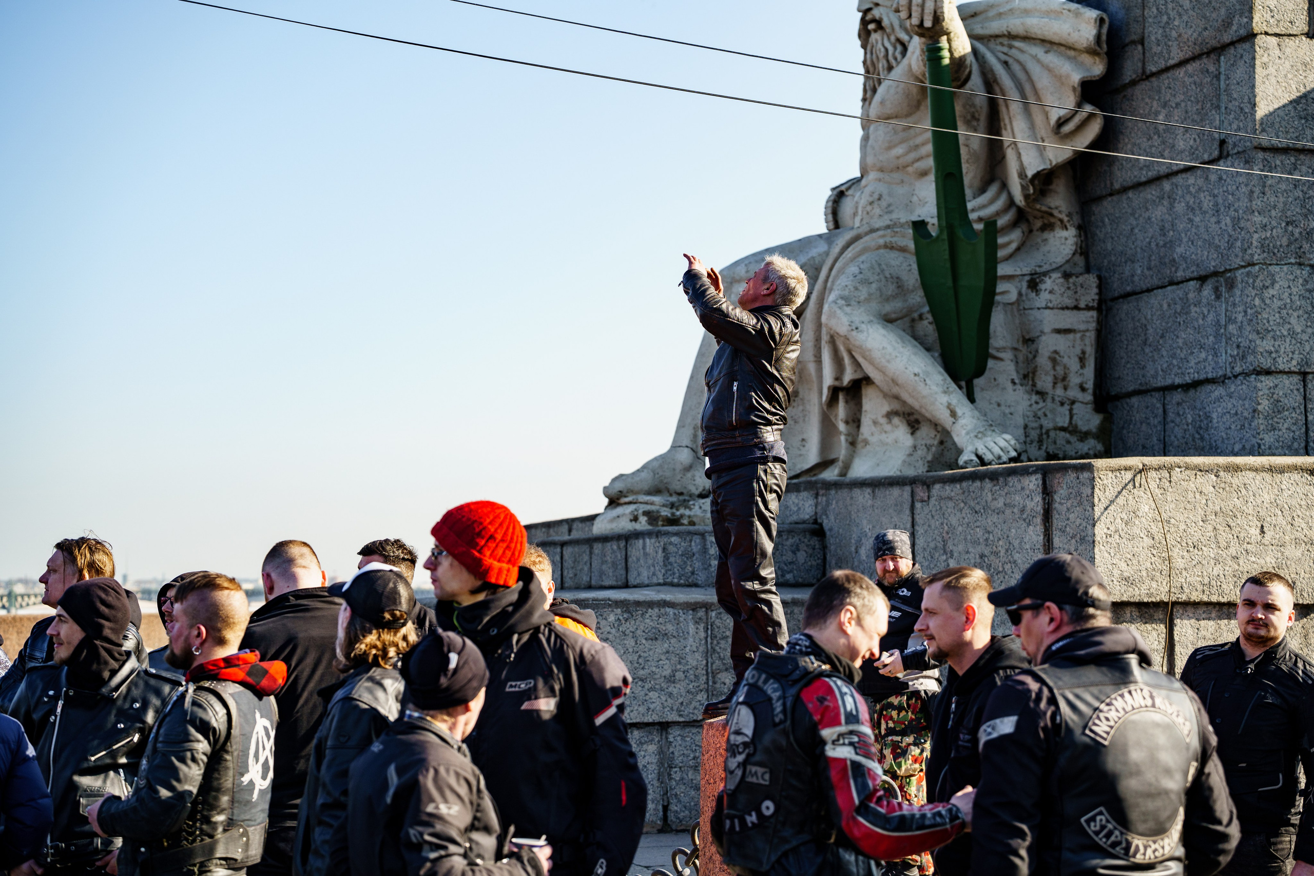 Прохват мотоклуба Norman Riders ч.1. Концертный и репортажный фотограф в Санкт-Петербурге Слава Пахомов