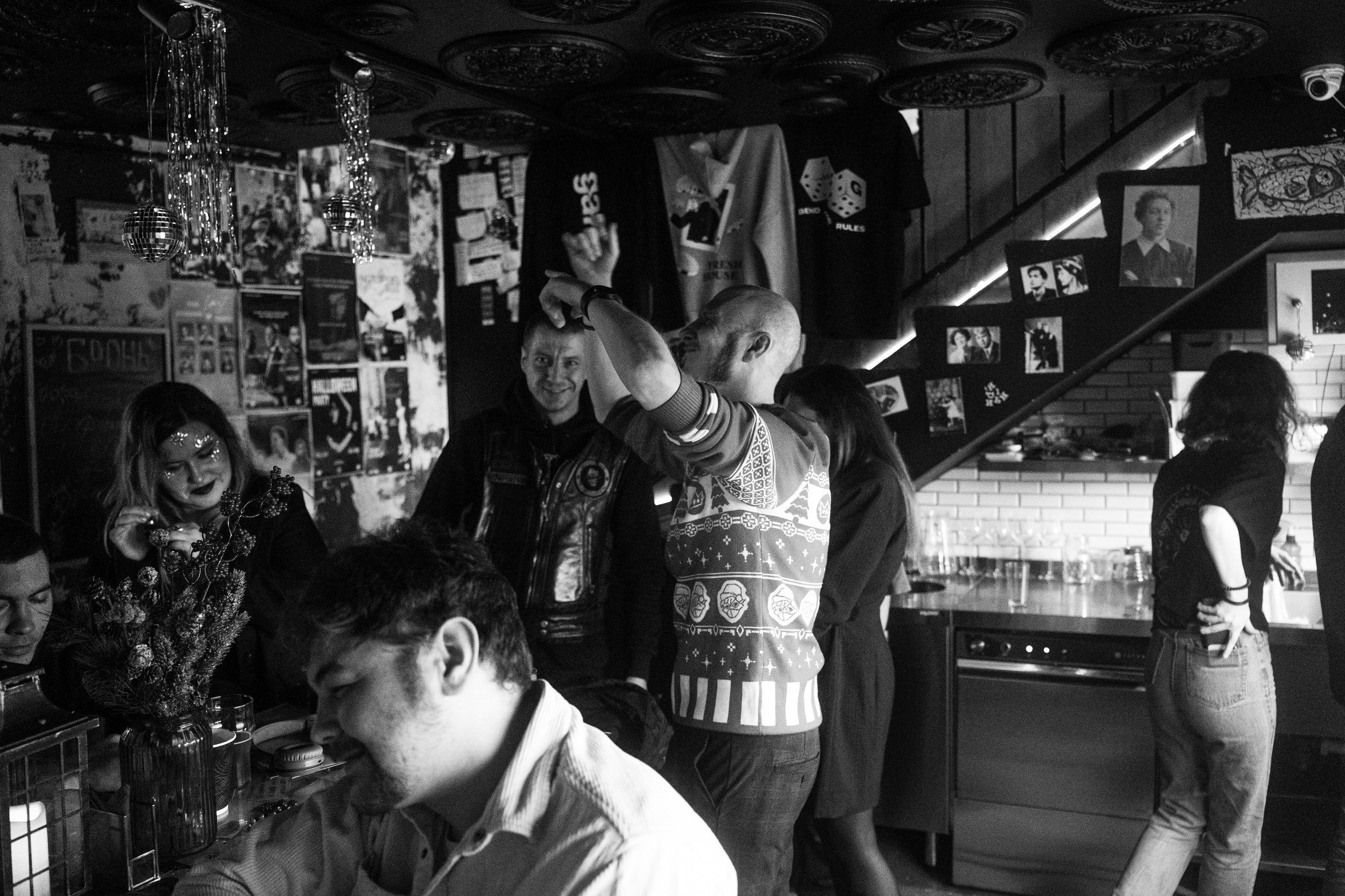 Репетиция Нового года в Баре Разбитых сердец. Концертный и репортажный фотограф в Санкт-Петербурге Слава Пахомов