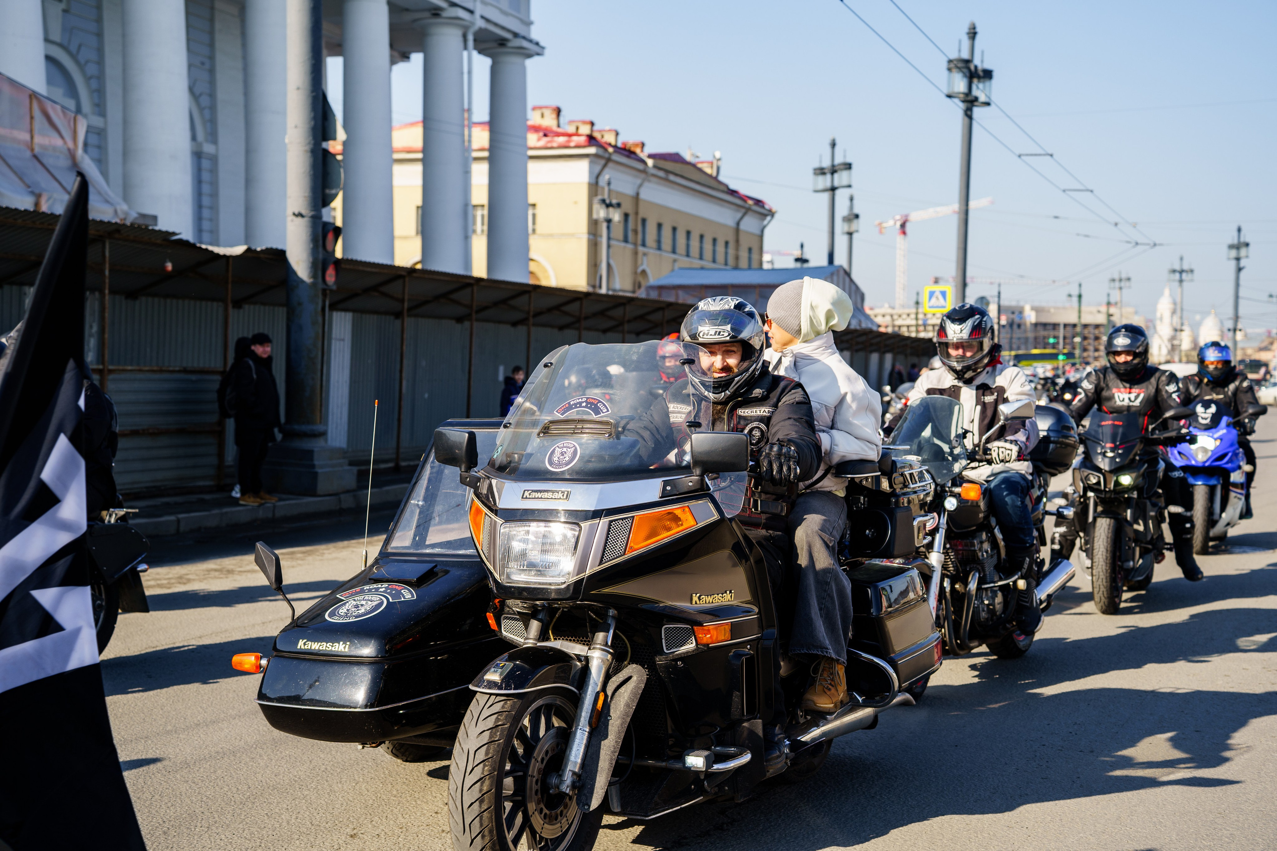 Прохват мотоклуба Norman Riders ч.1. Концертный и репортажный фотограф в Санкт-Петербурге Слава Пахомов