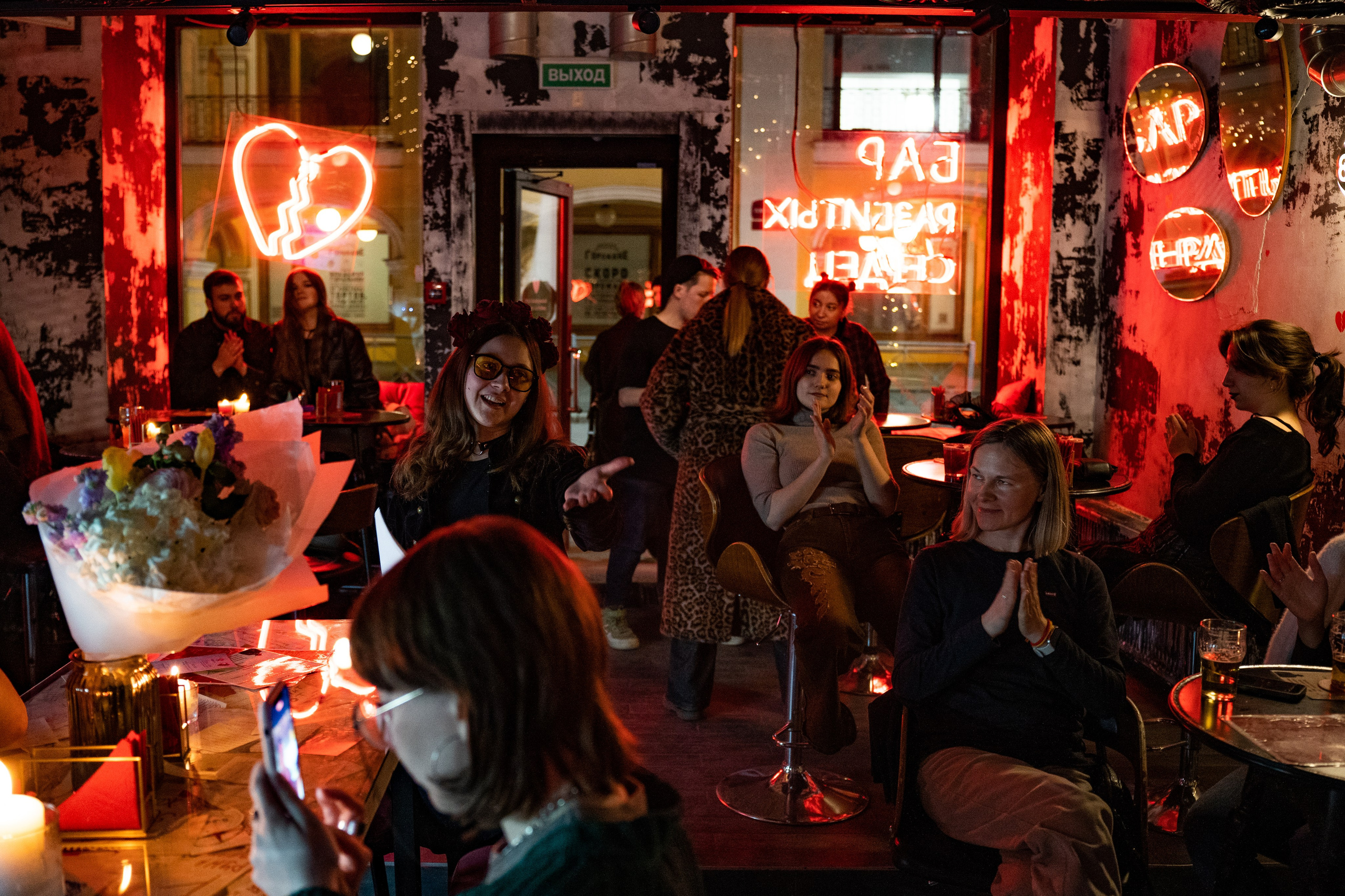 Поэтический вечер|Бар разбитых сердец. Концертный и репортажный фотограф в Санкт-Петербурге Слава Пахомов