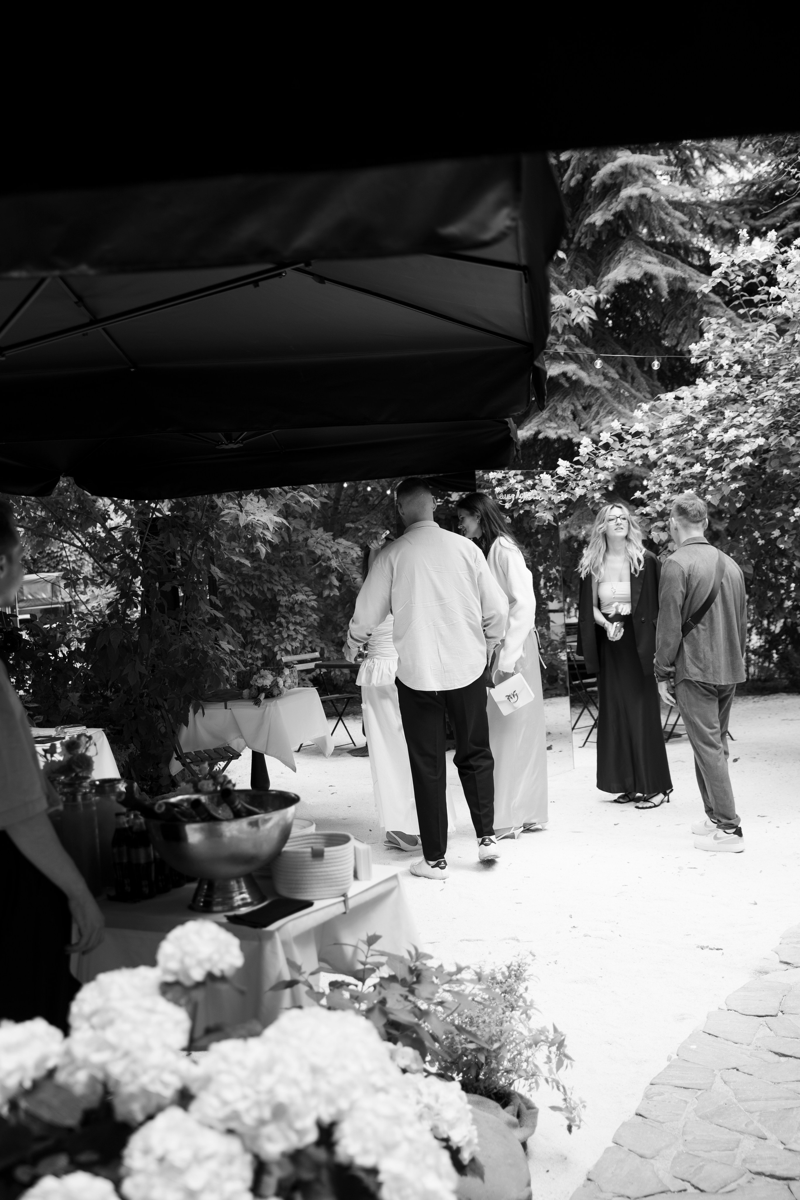 Елена и Владимир. Камерная свадьба в кафе «Рябчик»