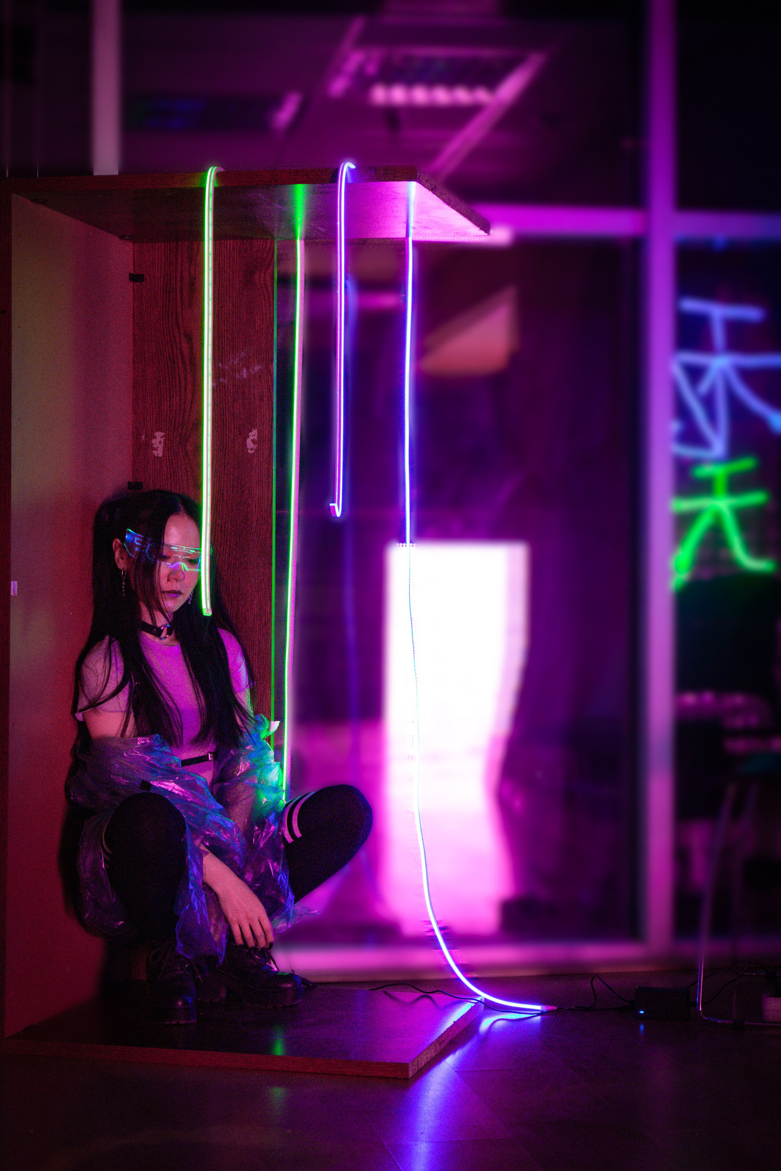 Фотосессия в стиле Киберпанк. Фотограф в Южно-Сахалинске Гусаков Евгений