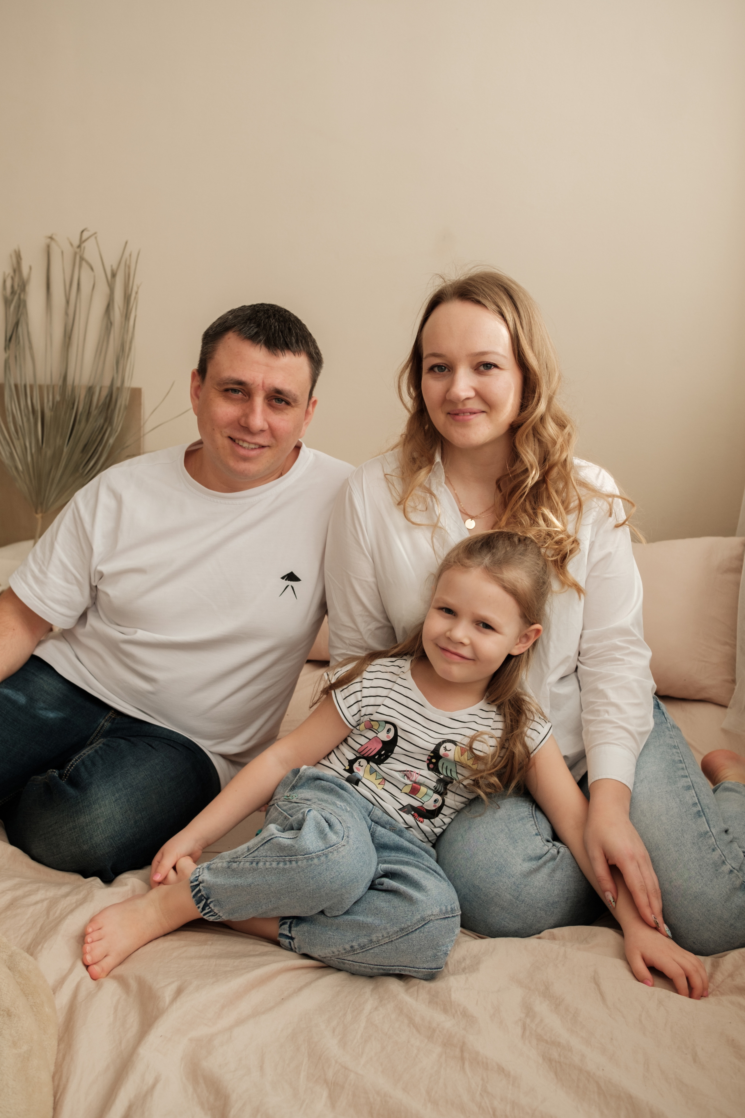 Семейная фотосессия Вероники в студии Вернер. Семейный и детский фотограф в Ижевске