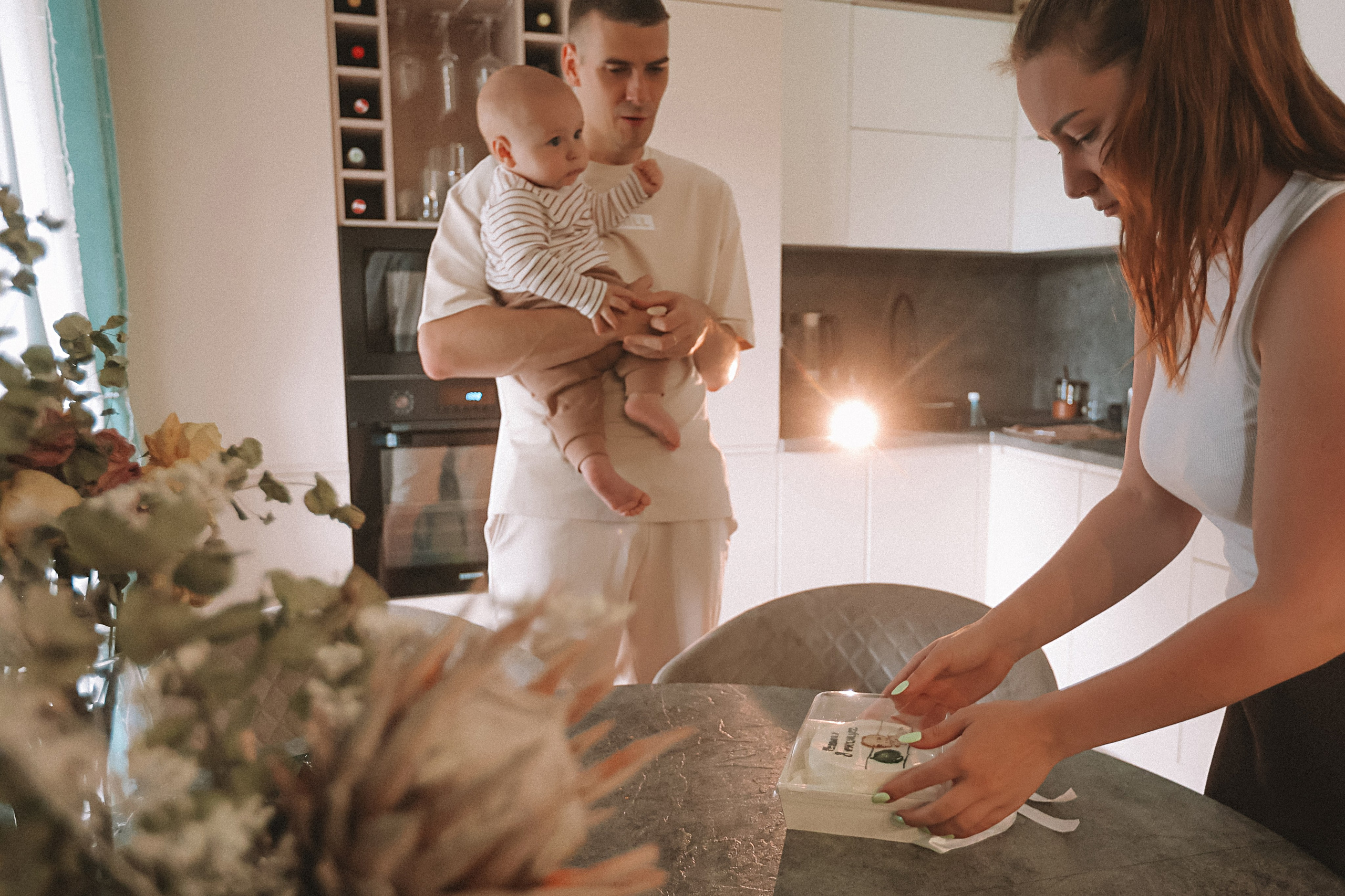 Мише 8 месяцев. Семейный фотограф Тюмень, фотограф на роды Салмина Мария