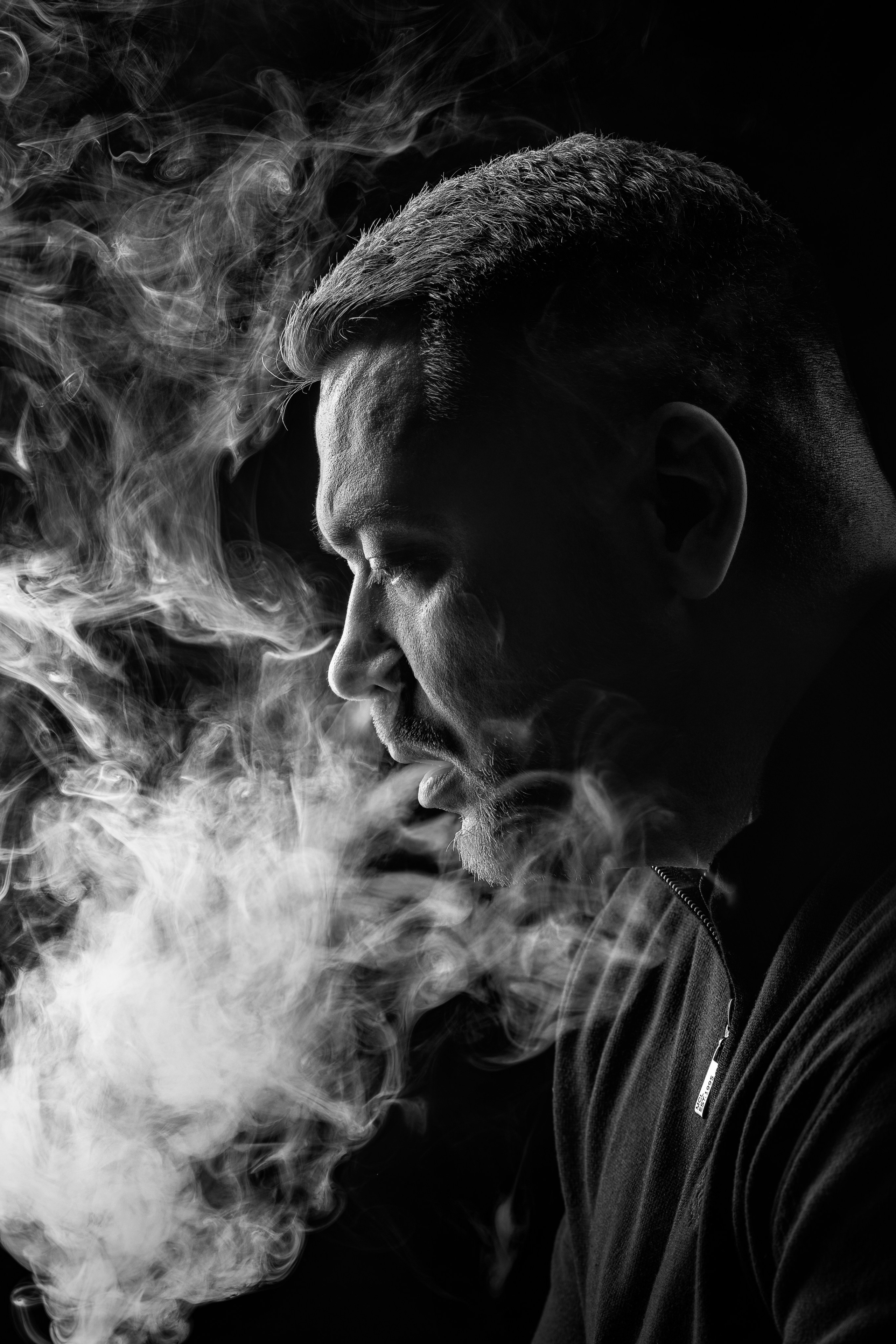 Брутальный мужской портрет