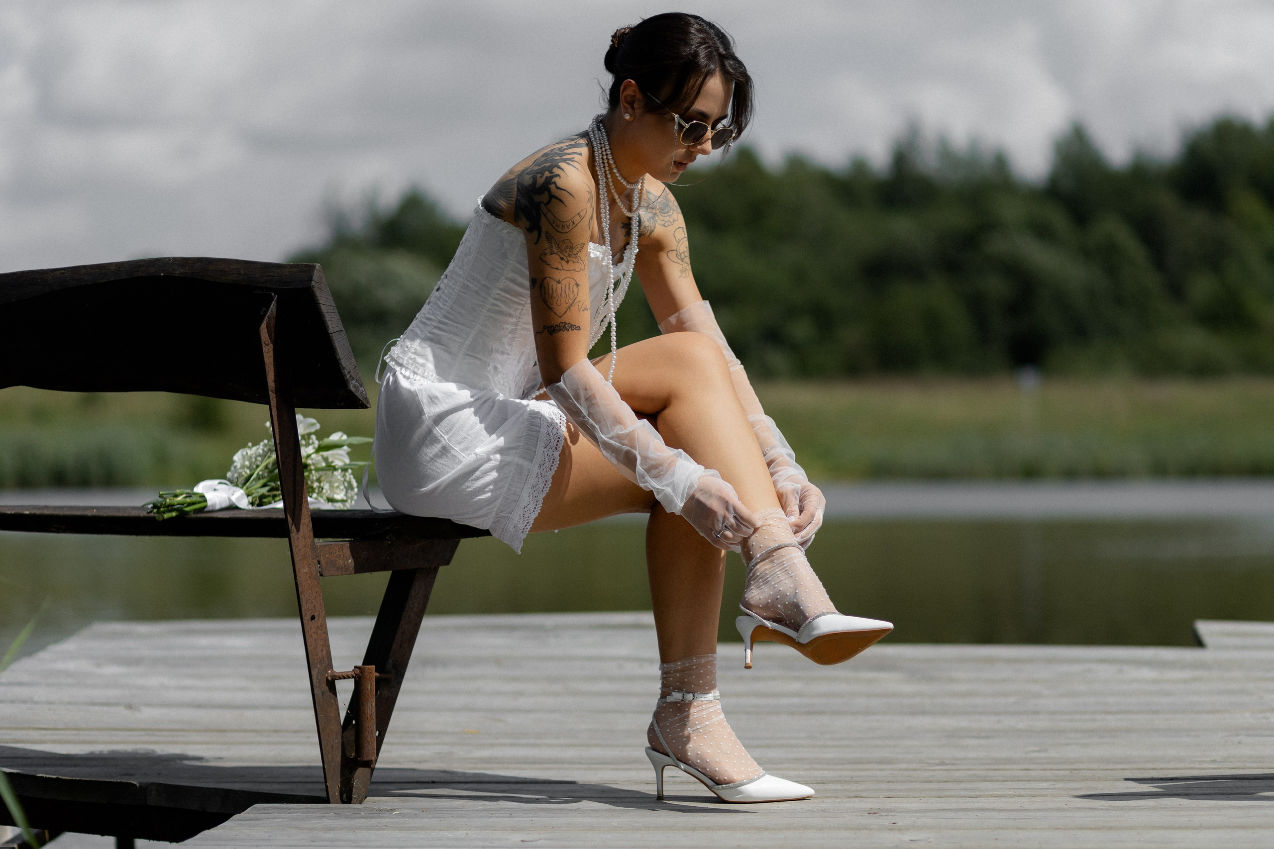 Свадебная фотосессия в агроусадьбе Лабодянка в Минске. Свадебный фотограф в Минске/Беларуси Сергей Спиридонов