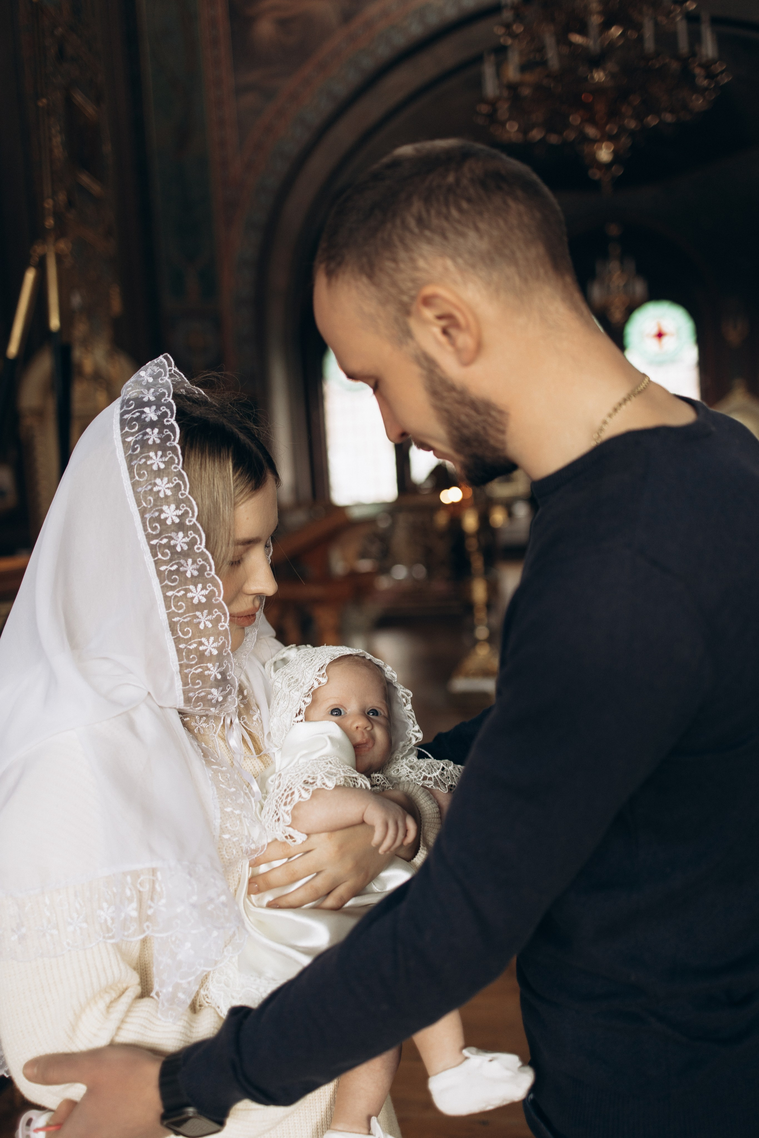 Крещение Софии. Самый теплый фотограф в Краснодаре Рябоконь Ксения