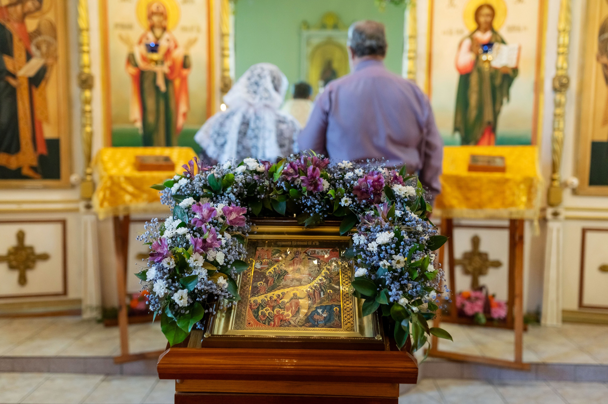 Венчание Алексея и Марины Успенский храм с. Константиново. Семейный фотограф в г. Воскресенск Наталия Молева