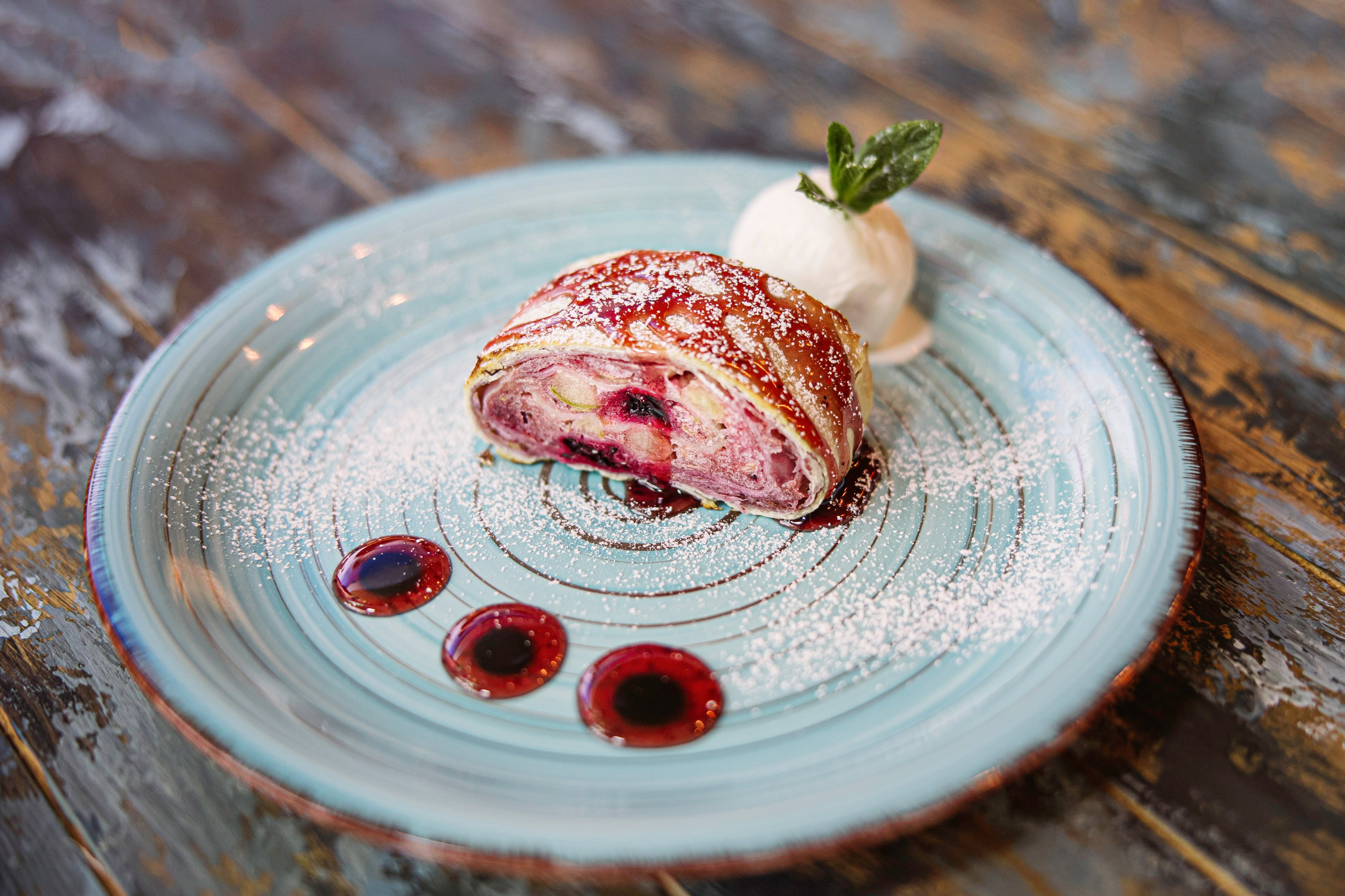 фуд фотосессия десерта