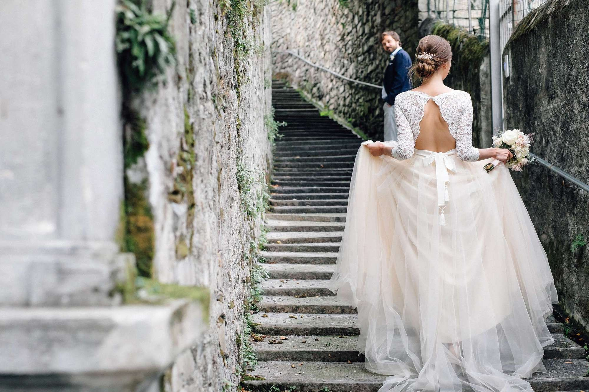 Саша и Настя. Комо. Любовь Чуляева — свадебный фотограф в Москве и Европе