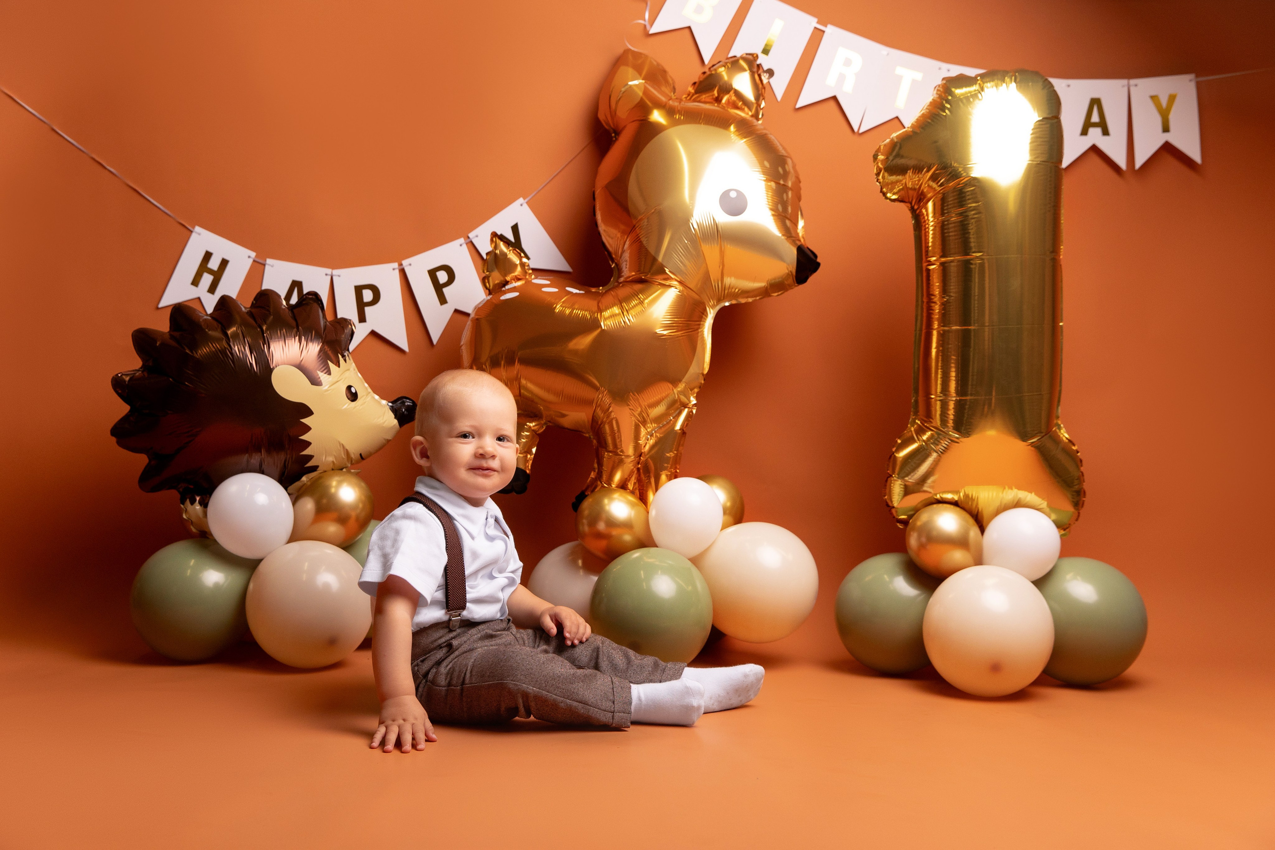 Годик. Фотограф новорожденных, семейный фотограф в Санкт-Петербурге