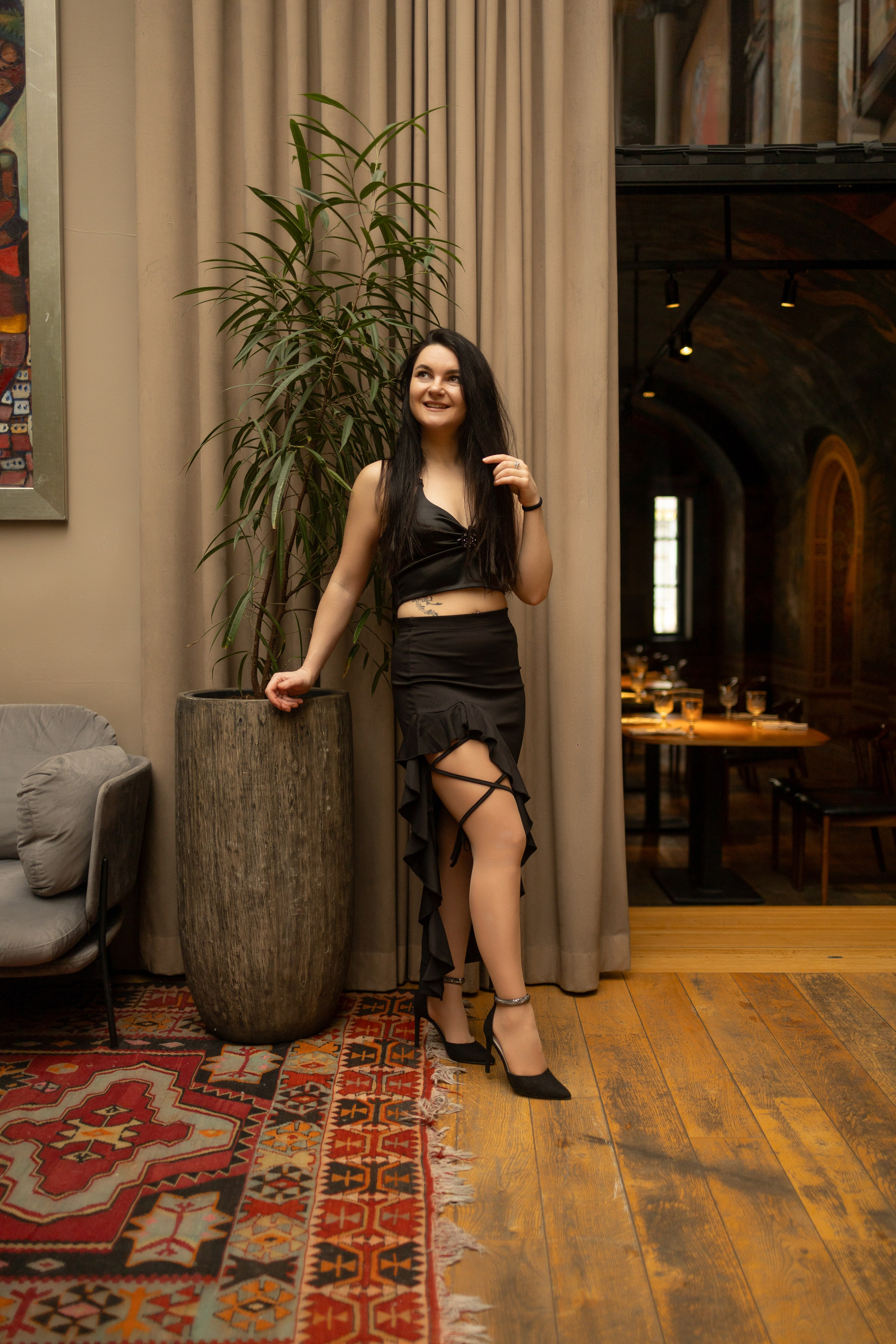 Женский портрет Анастасии. Фотосессия к 8 Марта