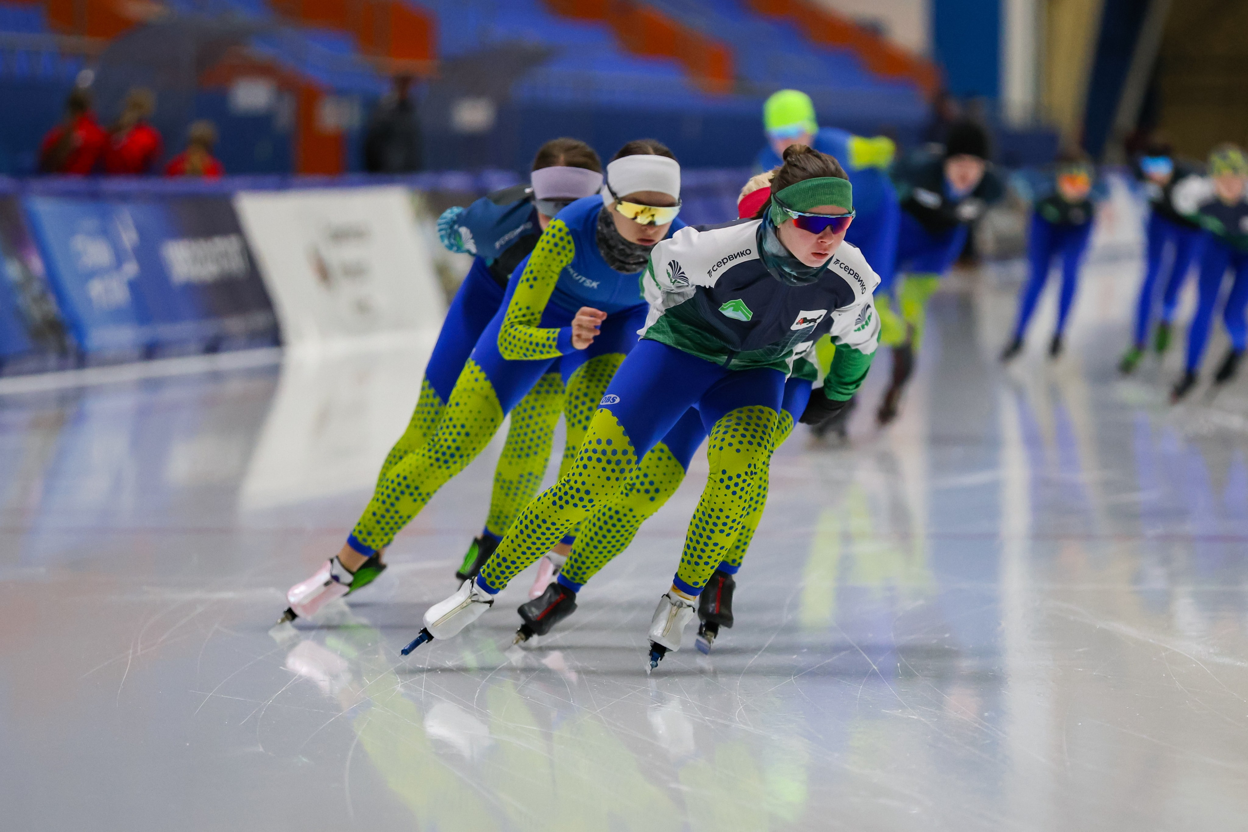 Тренировки. Конькобежный спорт. Иркутск, 2026. Спортивная съемка Мария Царфати