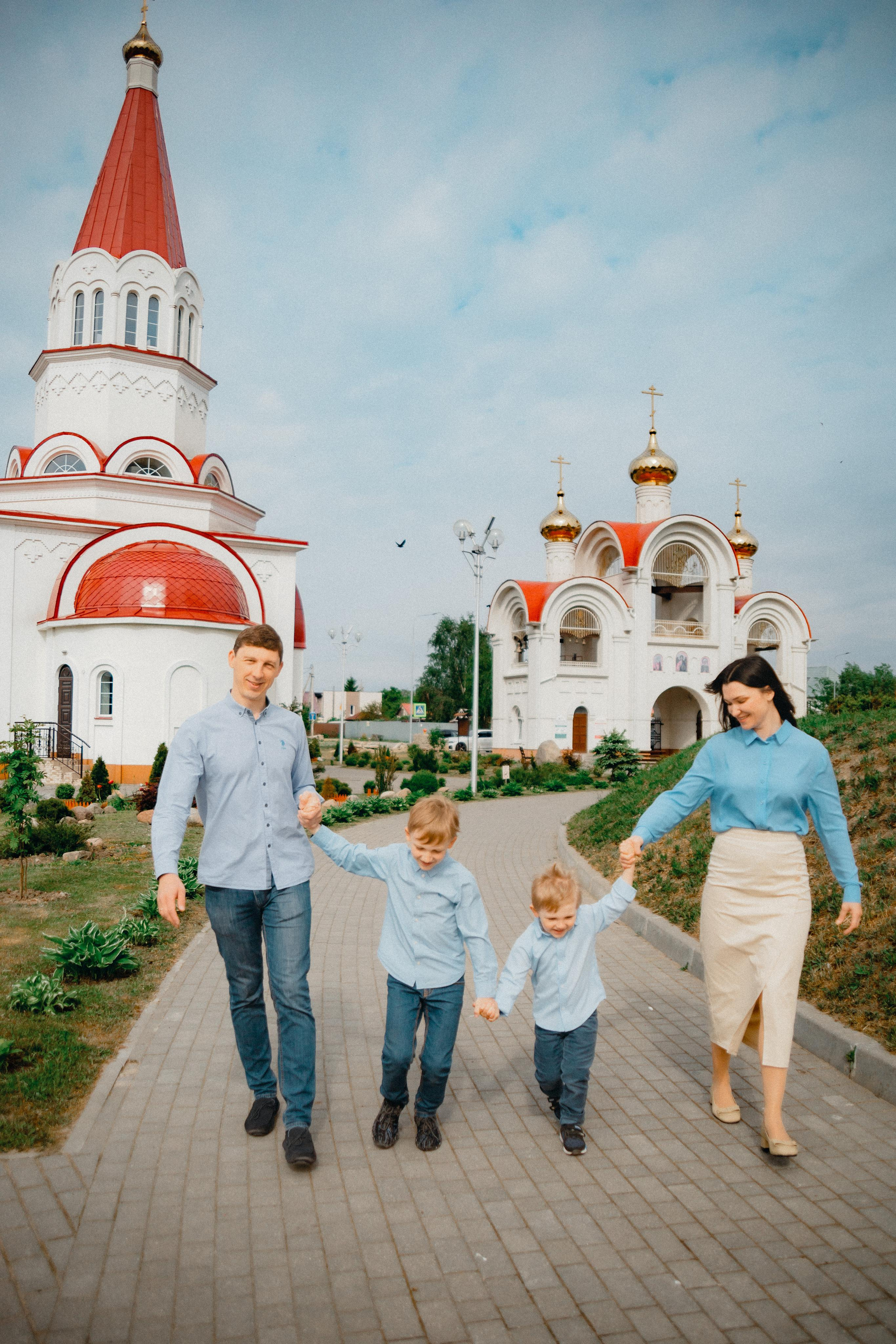 Крещение Михаила. Фотограф Куянова Алина, семейные и свадебные фотосессии в Калининграде
