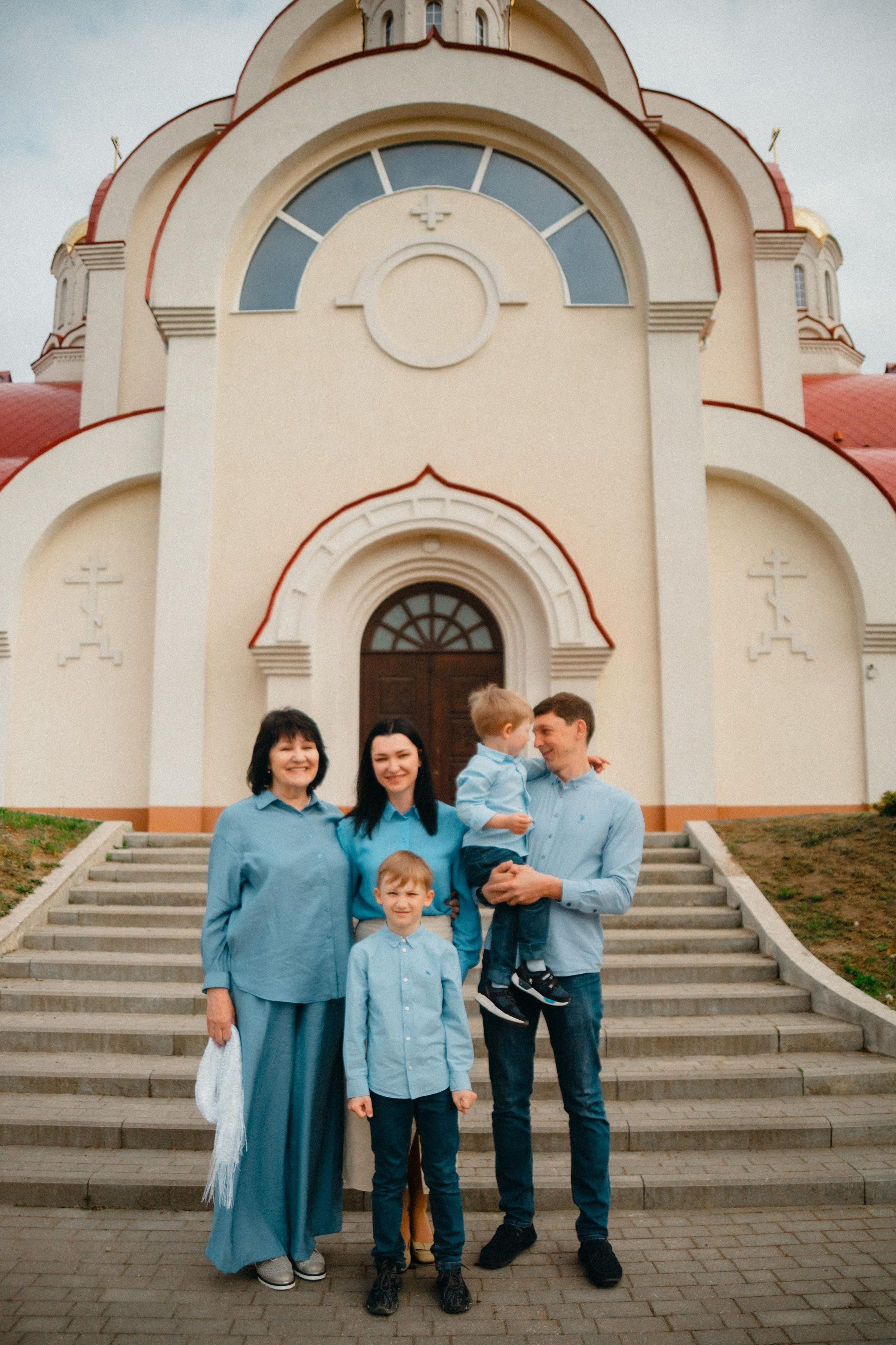 Крещение Михаила. Фотограф Куянова Алина, семейные и свадебные фотосессии в Калининграде